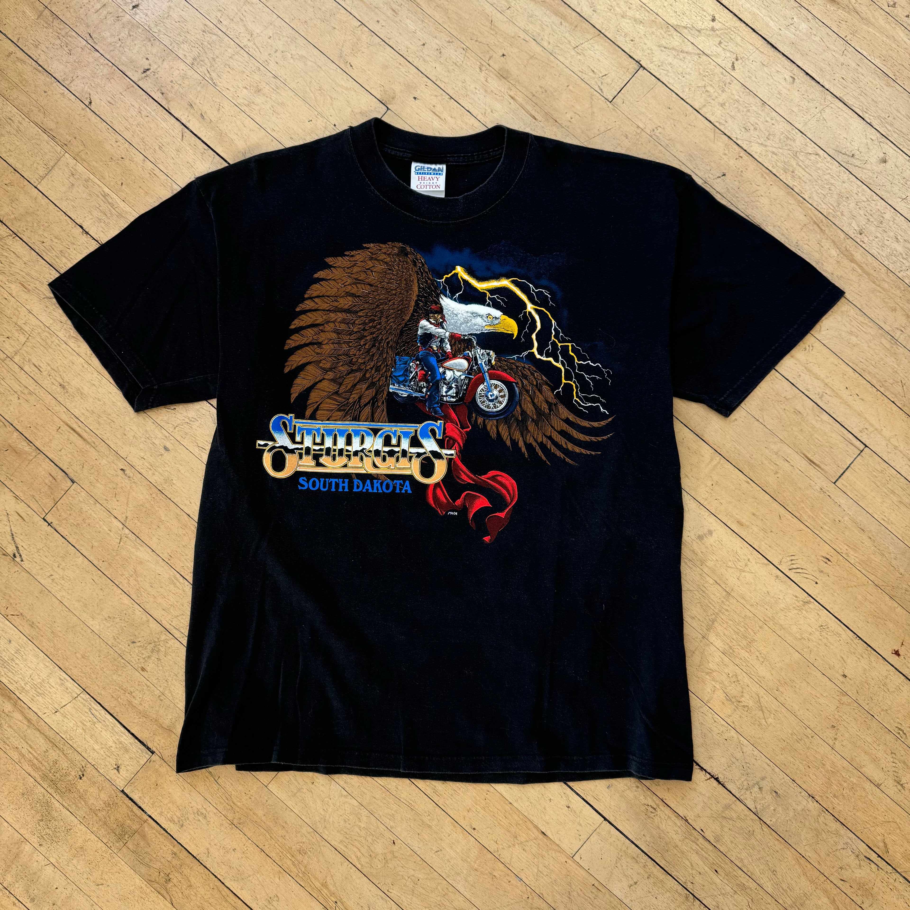 Vintage Sturgis Bike Rally T-shirt Sz XL