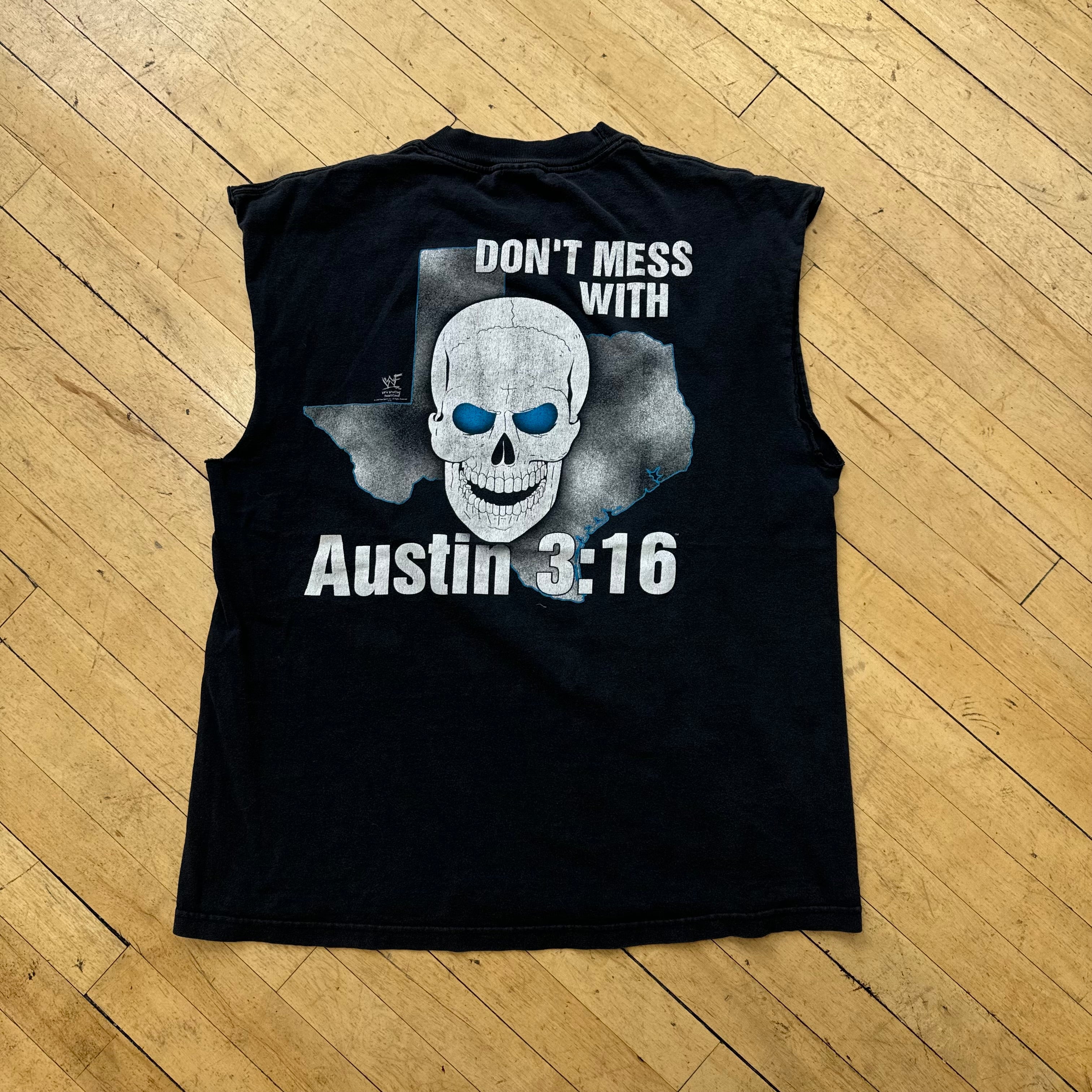 Vintage Stone Cold Steve Austin Cut-Off T-shirt Sz XL