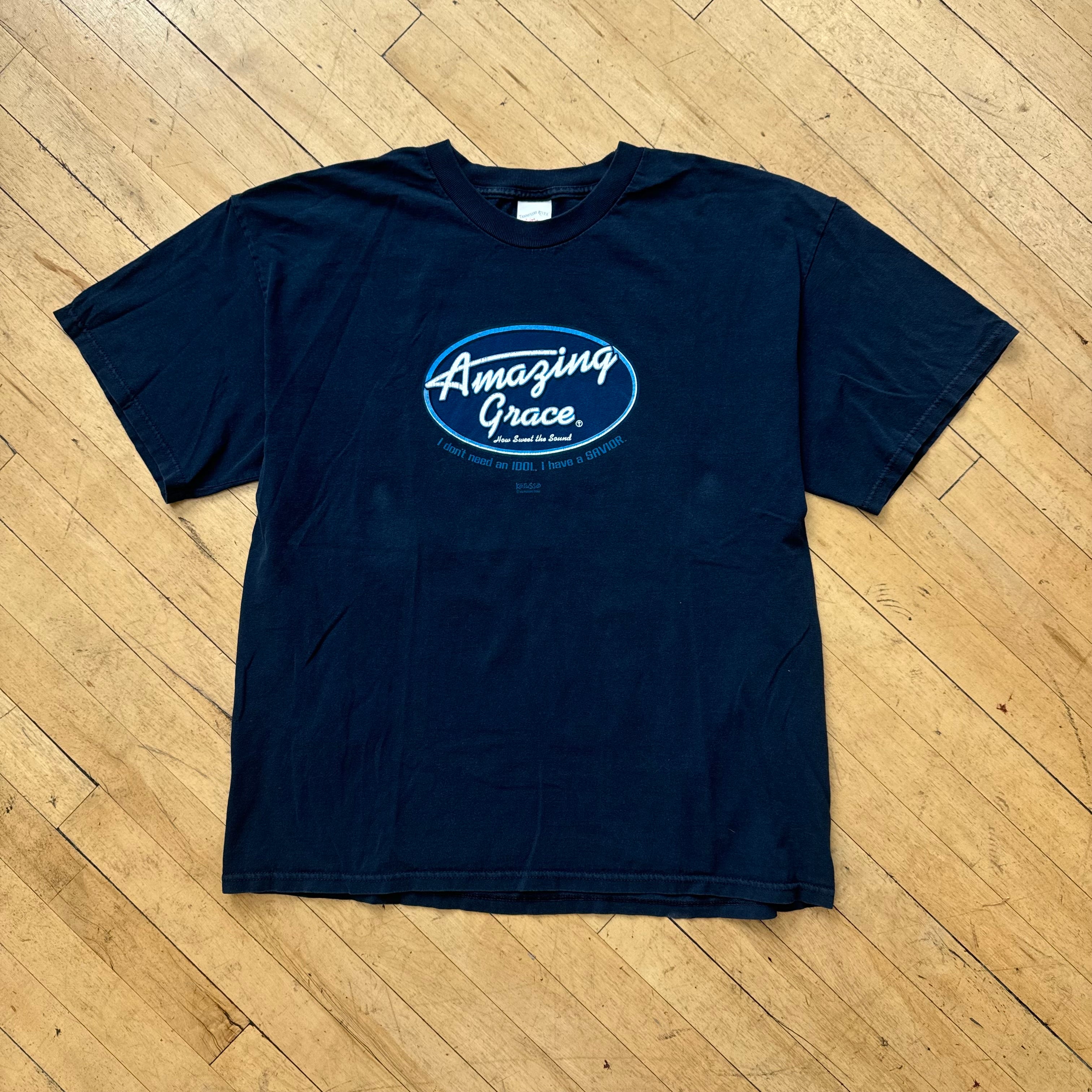 Vintage Amazing Grace American Idol T-shirt Sz XL
