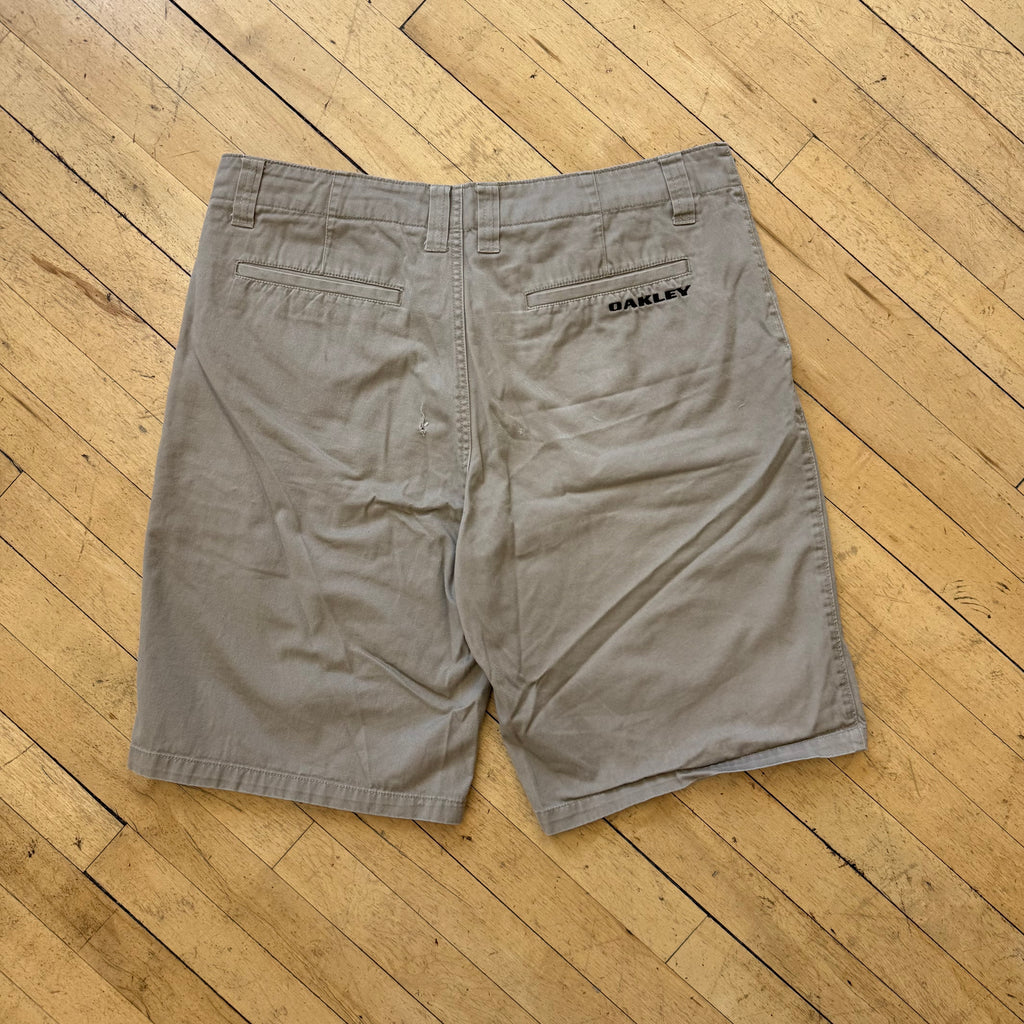 Y2K Oakley Khaki Shorts Sz 36