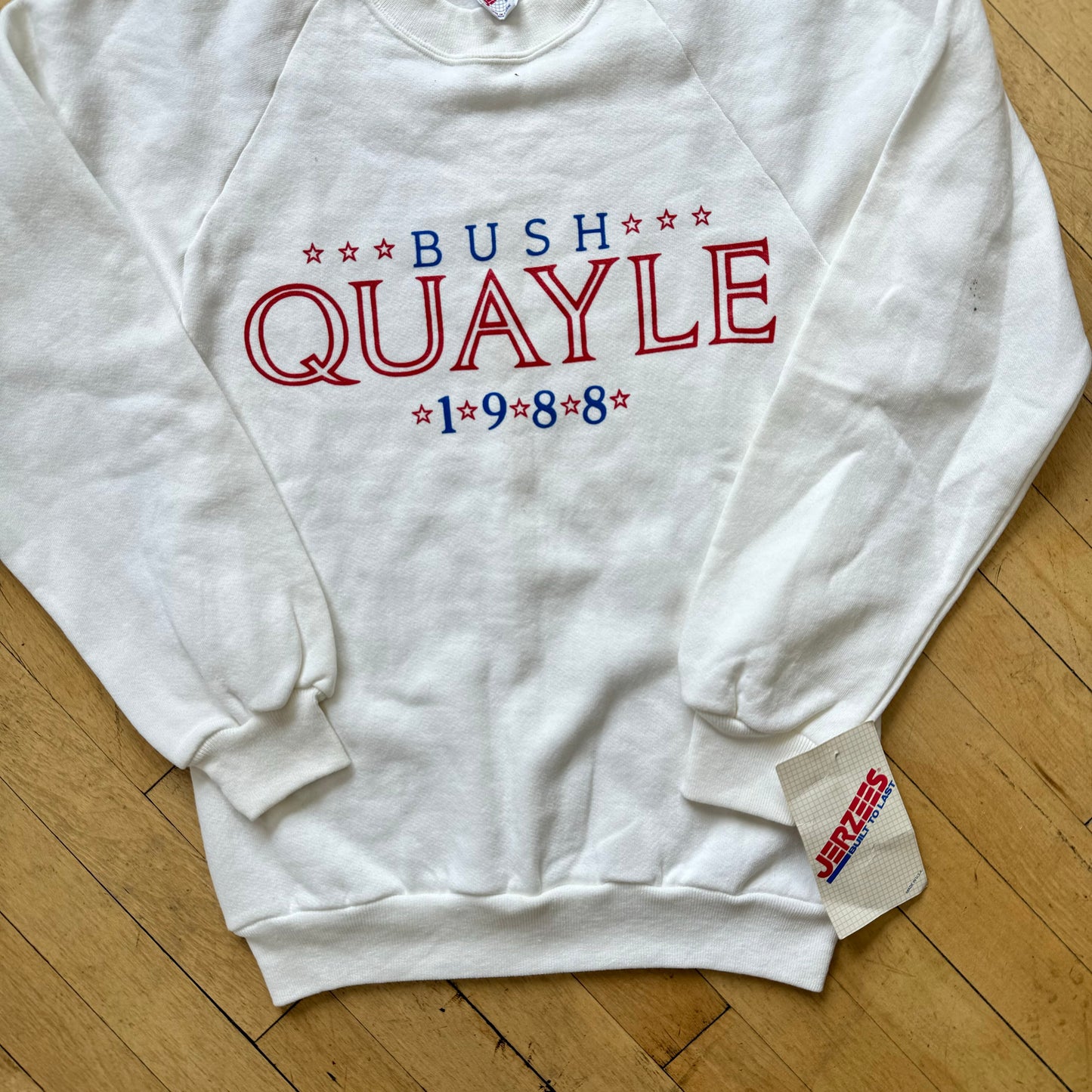 Vintage Bush Quayle 1989 CrewNeck Sz S (Brand New)