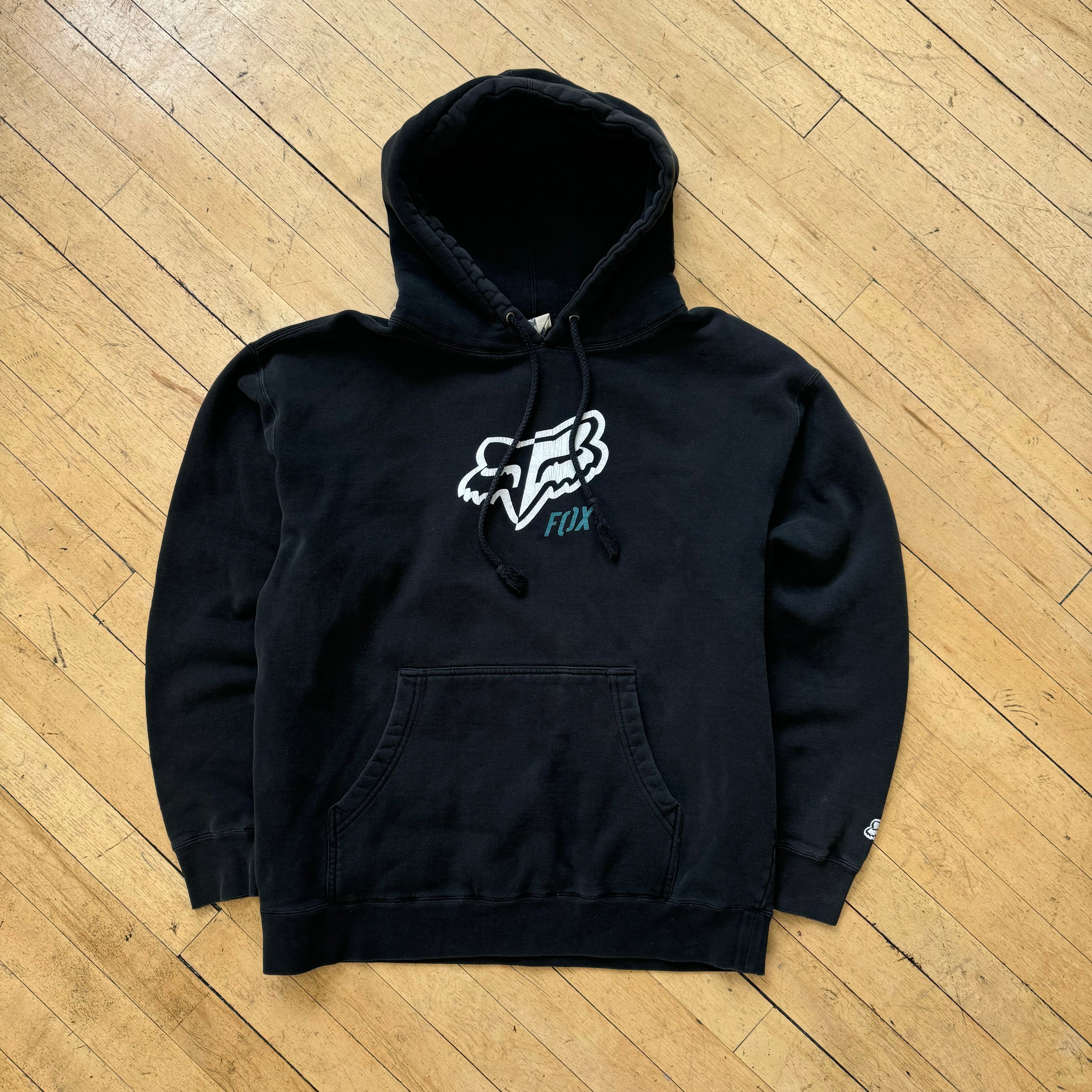 Y2K Fox Racing Hoodie Sz M