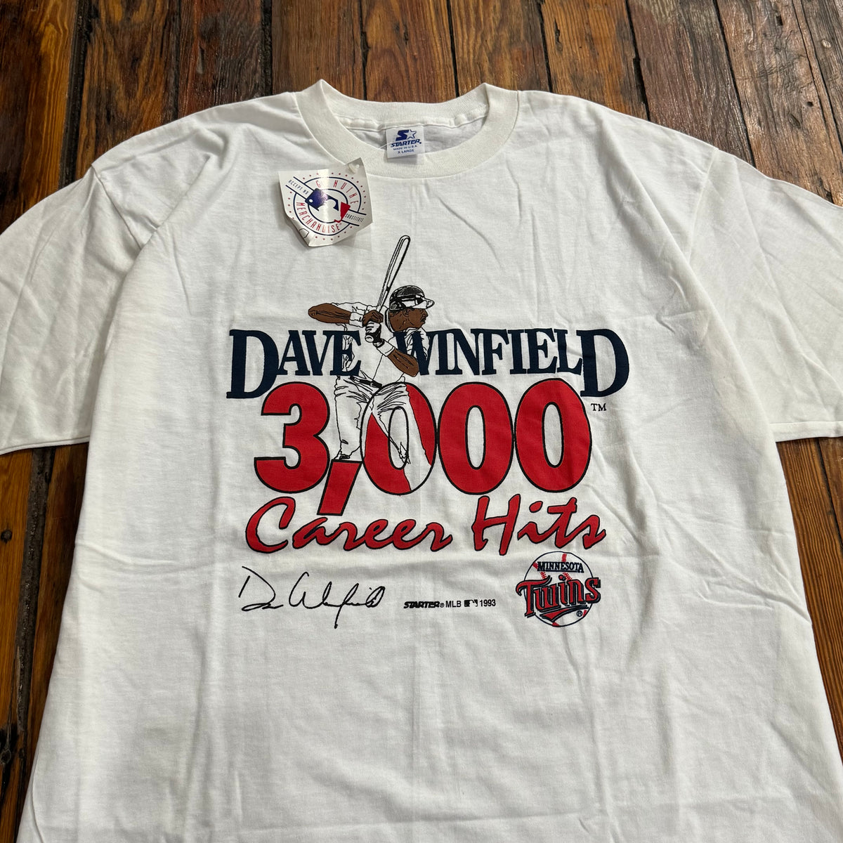 Vintage Minnesota Twins Winfield T-shirt Sz XL (NEW)