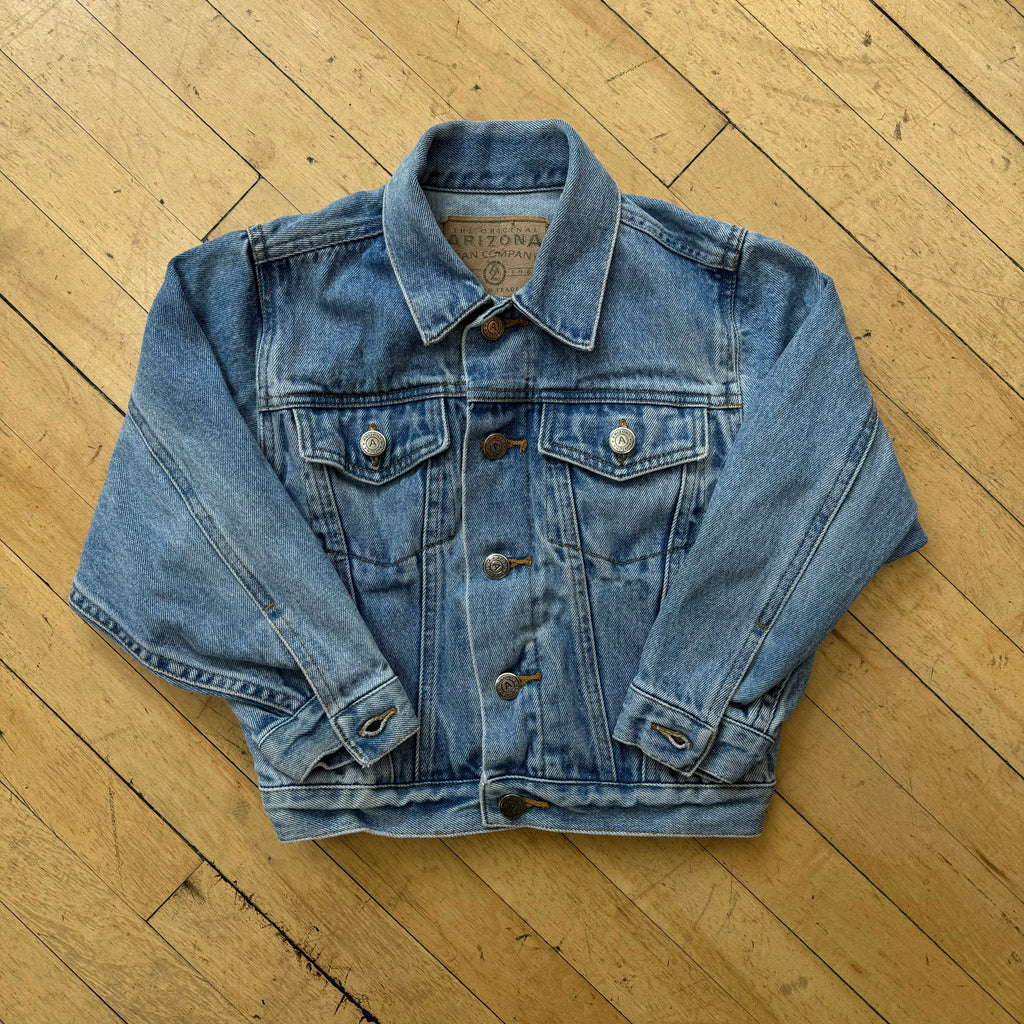 Vintage Arizona Jeans Denim Jacket Sz 6-7