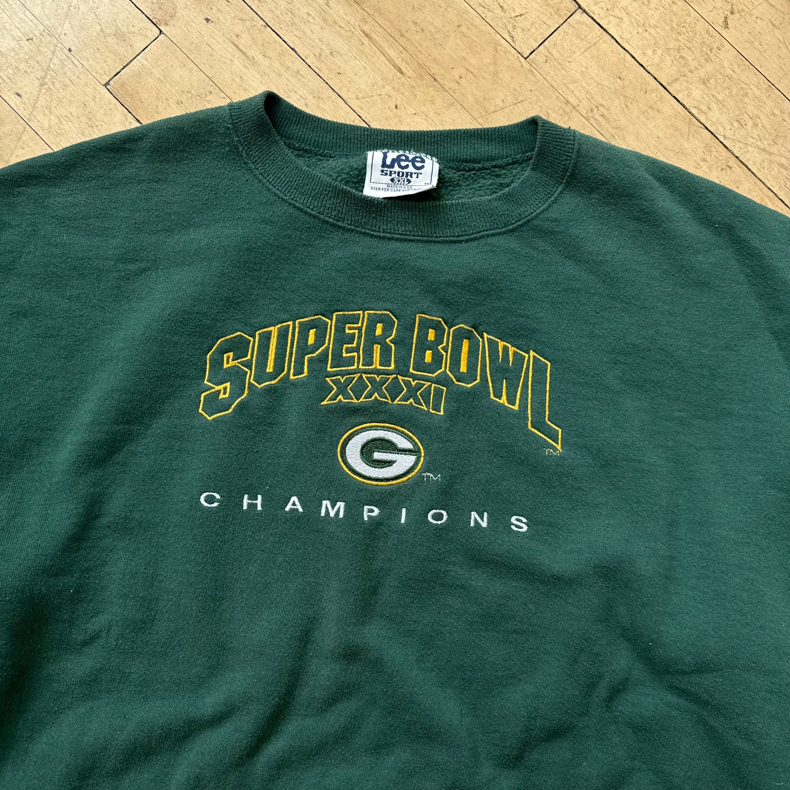 Vintage Green Bay Packers Crewneck Sz XXL