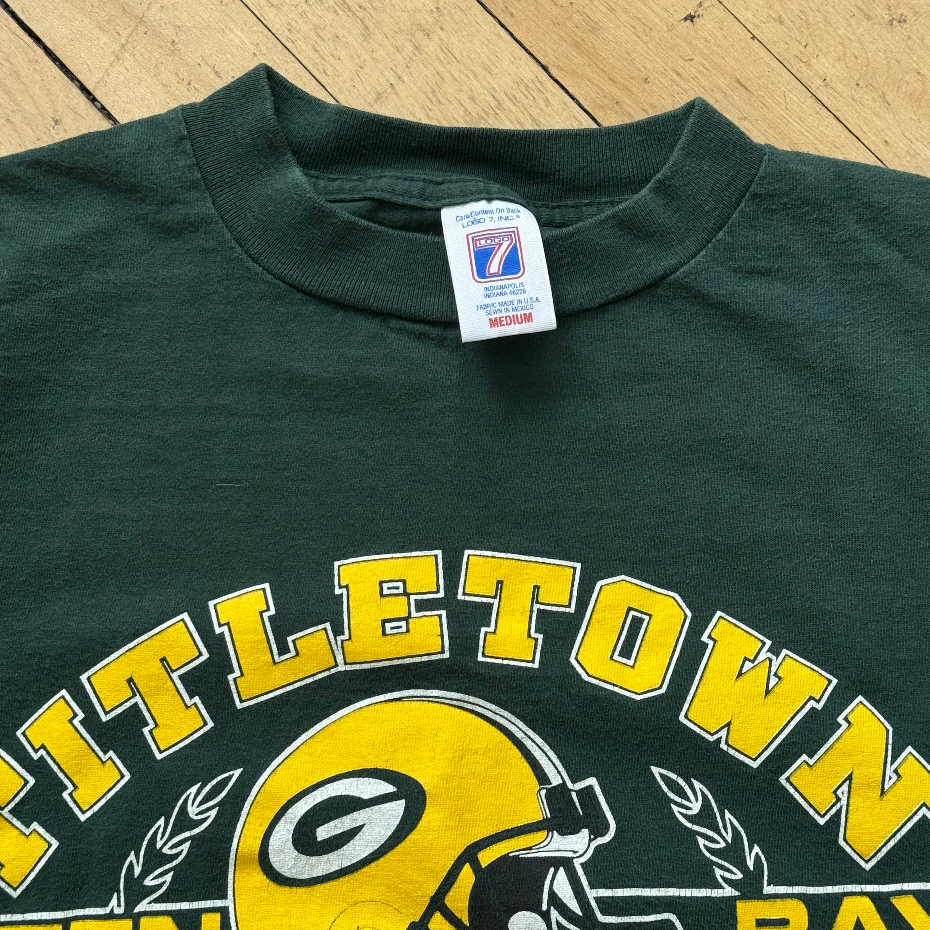 Vintage LittleTown Green Bay Packers T-shirt Sz M