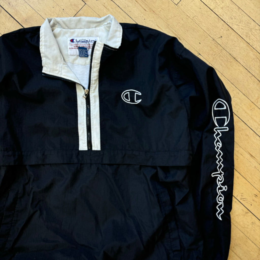 Vintage Champion Quarter Zip Jacket Sz XXL