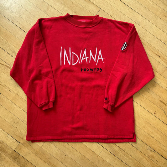 Vintage Indiana Hoosier SpellOut Crewneck Sz XL