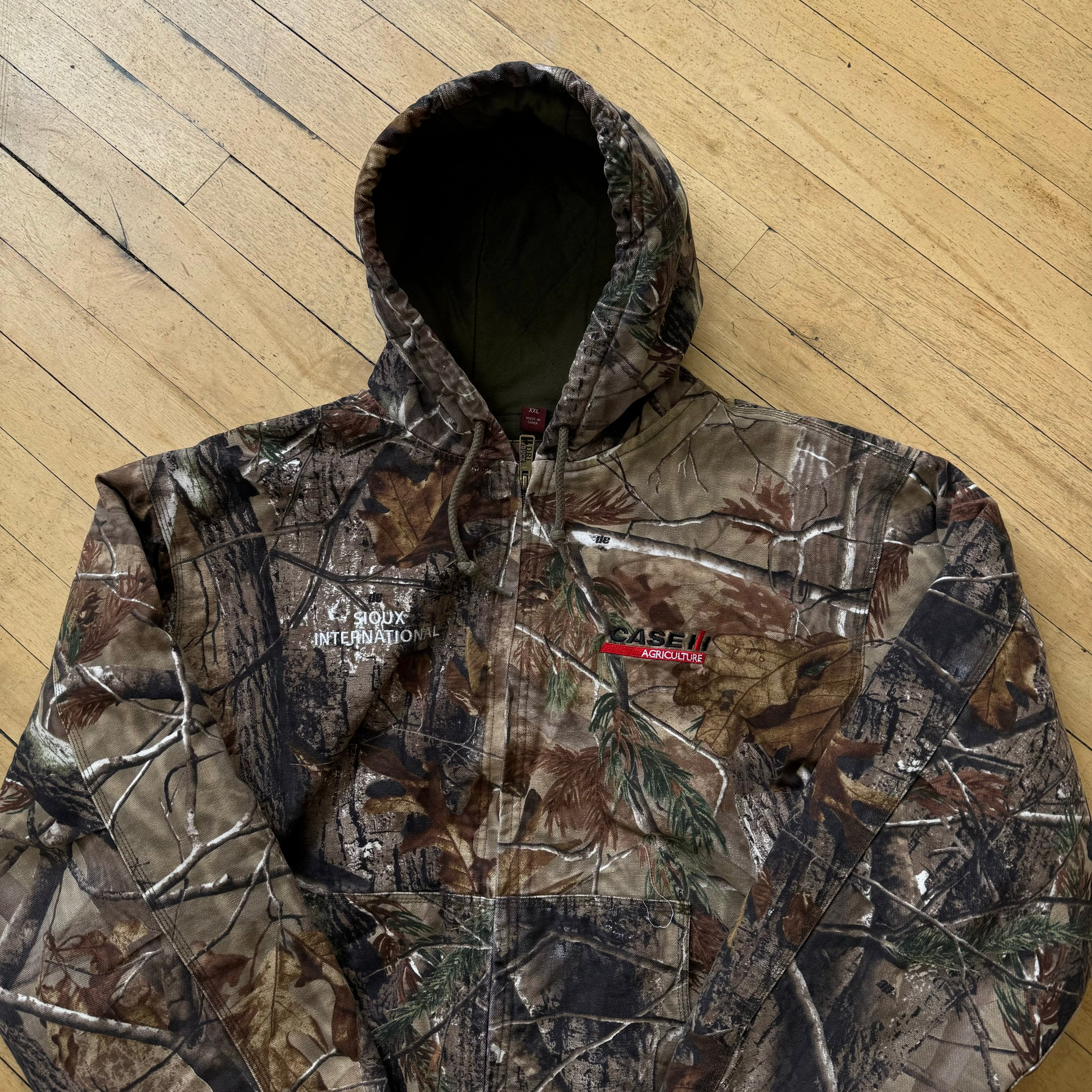 Y2K Dri-Duck Camo WorkWear Jacket Sz XXL