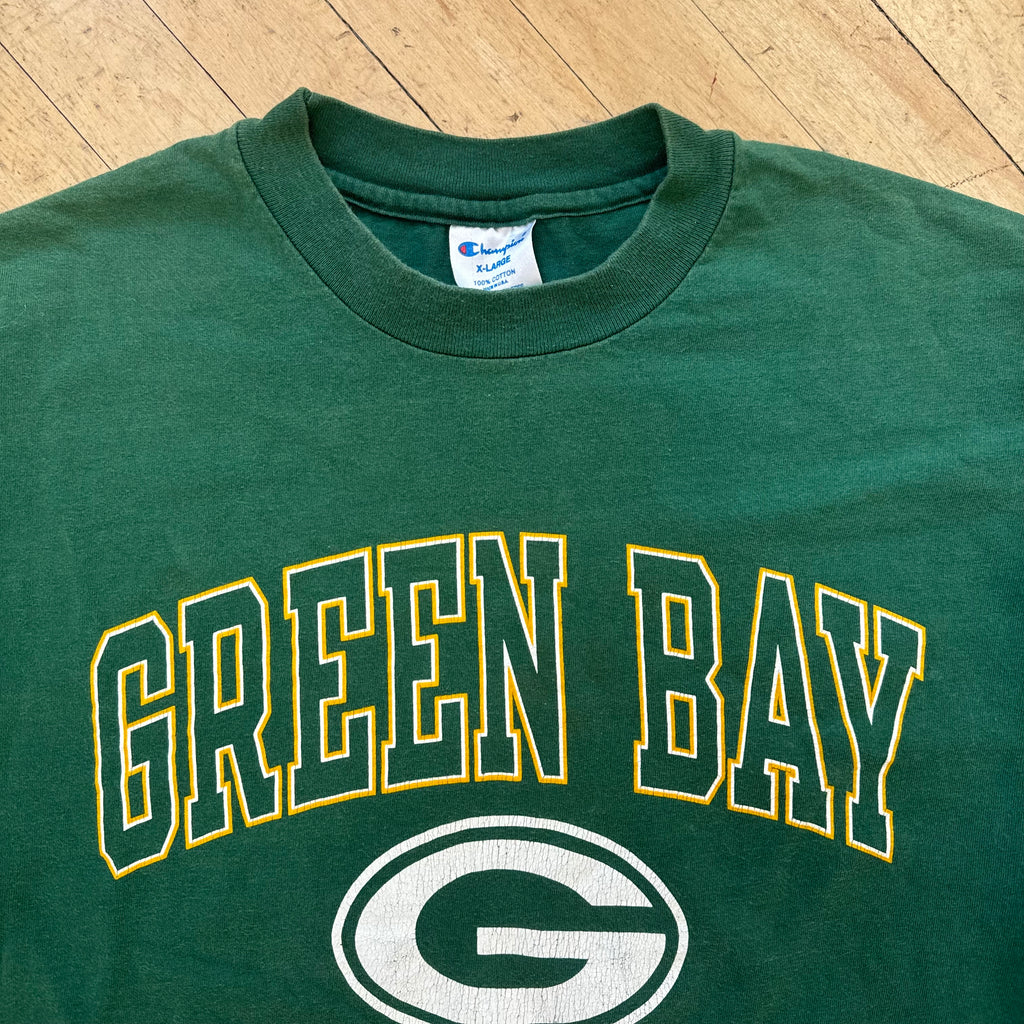 Vintage Champion GreenBay Packers T-shirt Sz XL