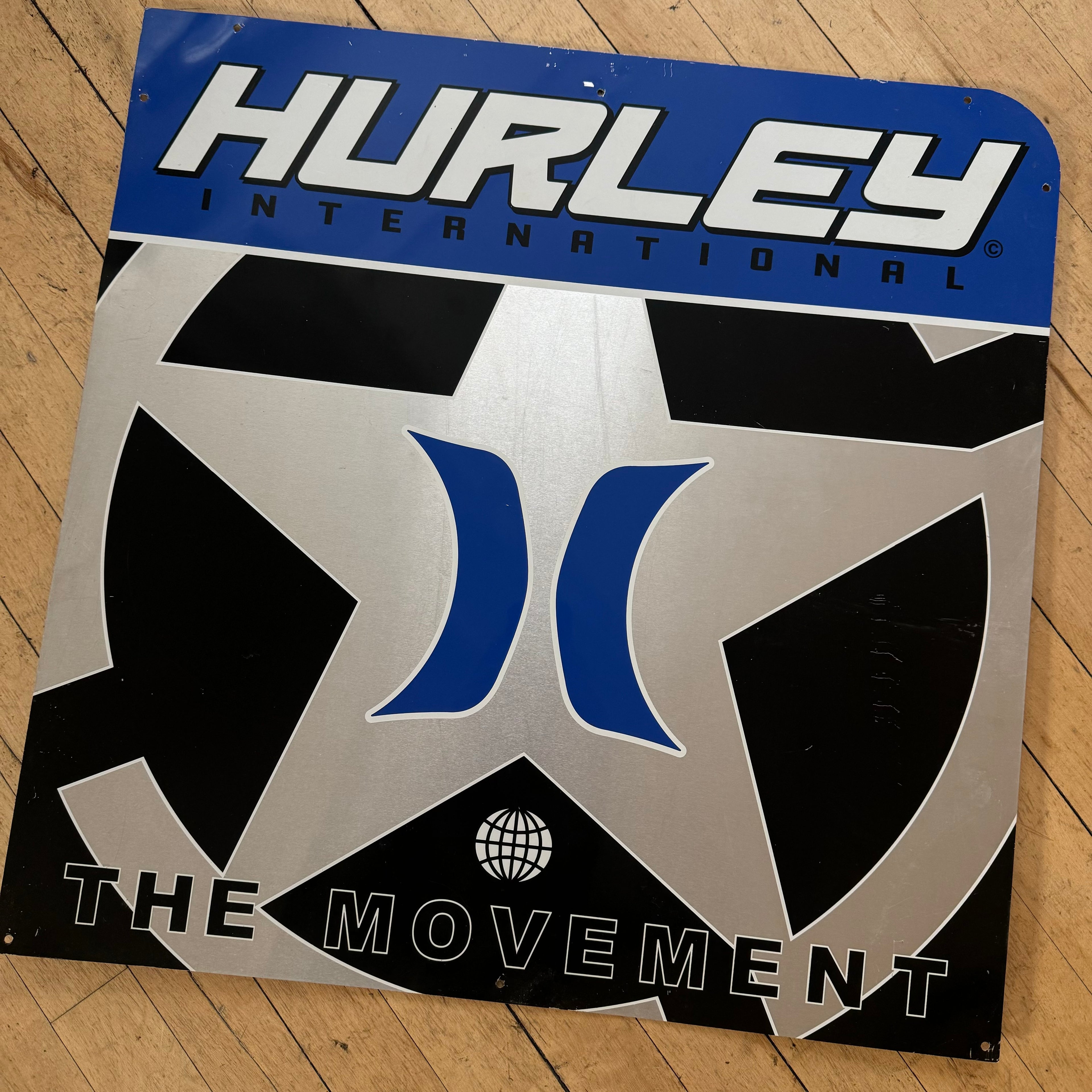 Orginal Hurley The Movement Metal Store Display Promo
