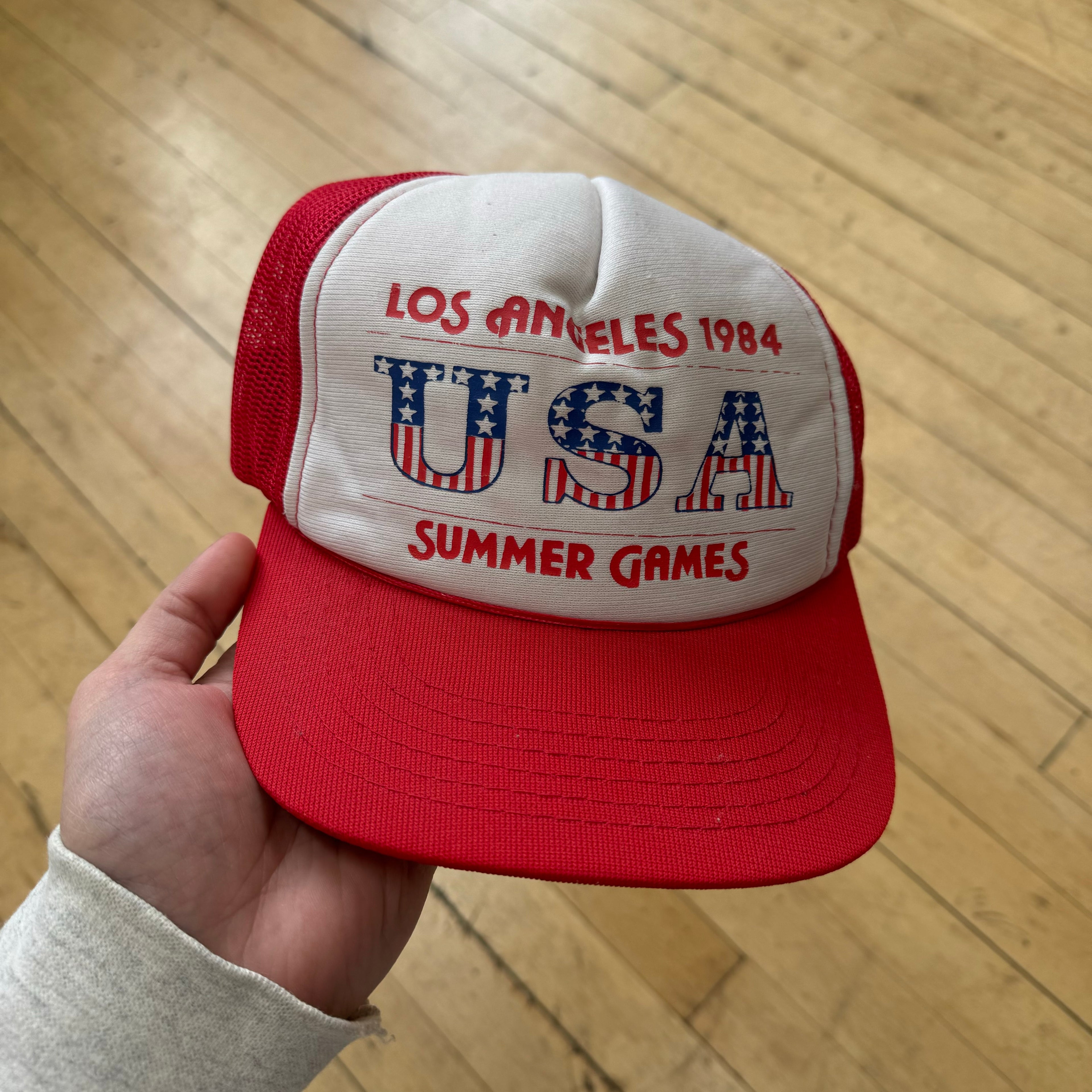Vintage Las Angels USA Summer Games SnapBack