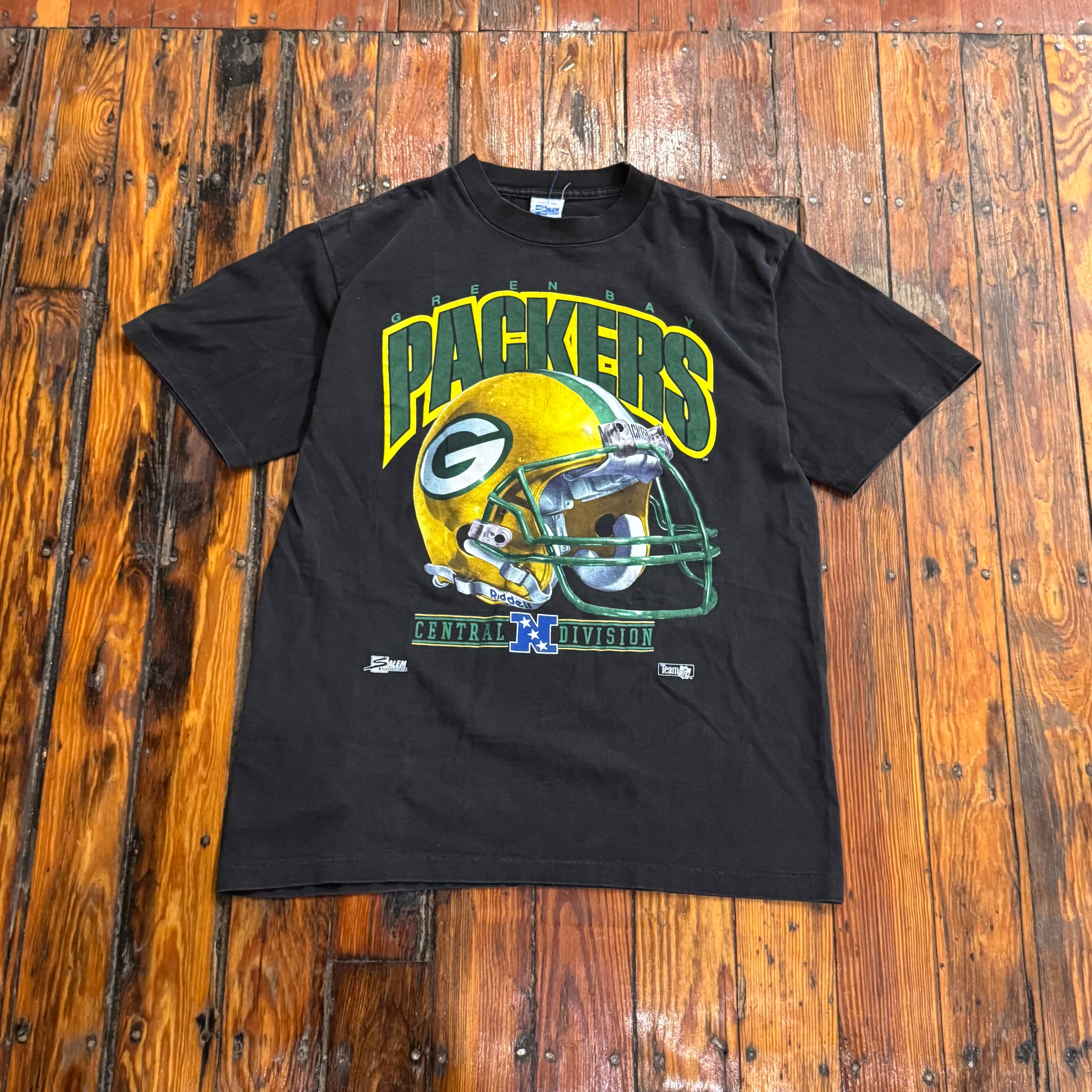 Vintage GreenBay Packers Helemt T-shirt Sz M
