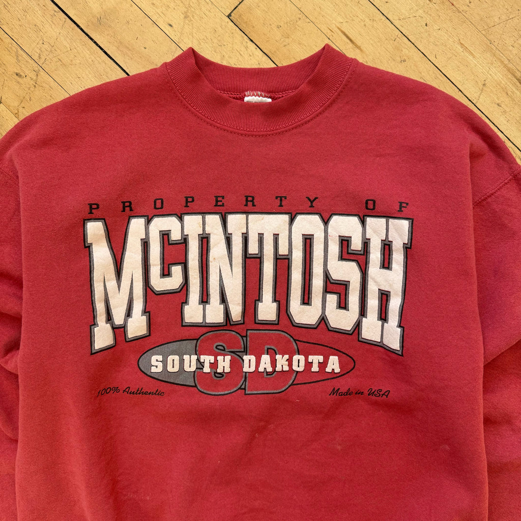 Vintage McIntosh South Dakota CrewNeck Sz L