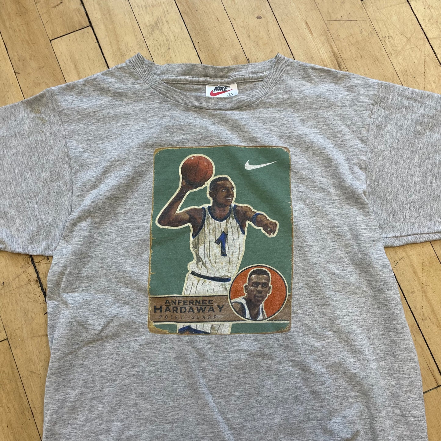 Vintage Nike Cards Penny Graphic T-shirt Sz S