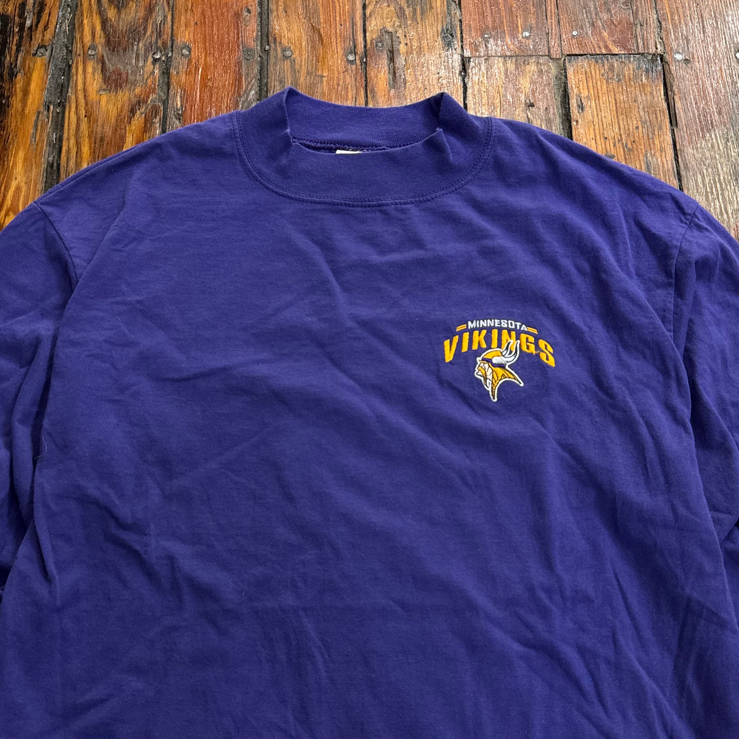 Vintage Minnesota Vikings Long Sleeve T-shirt Sz XL