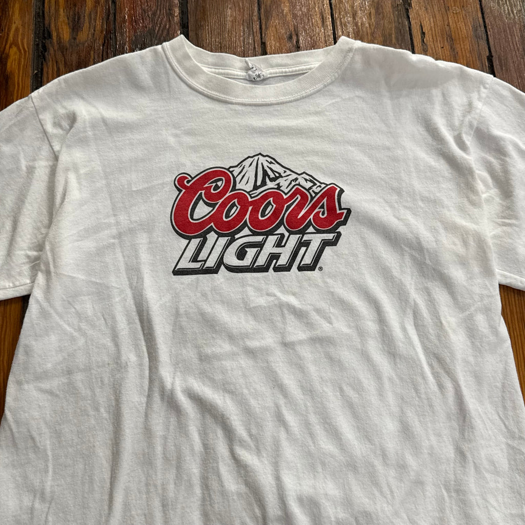 Vintage Coors Light Logo T-shirt Sz M