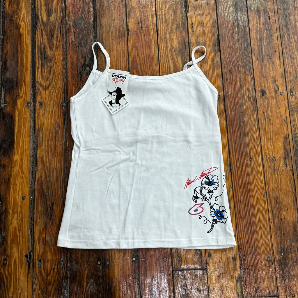 Vintage NASCAR Rose Tank Top Sz L