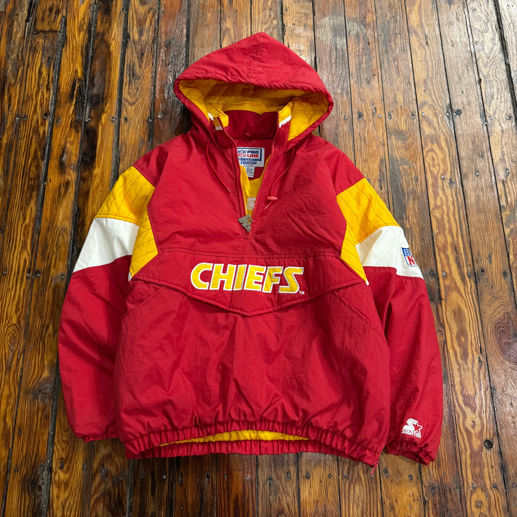 Vintage Kansas City Chiefs Starter Jacket Sz XL