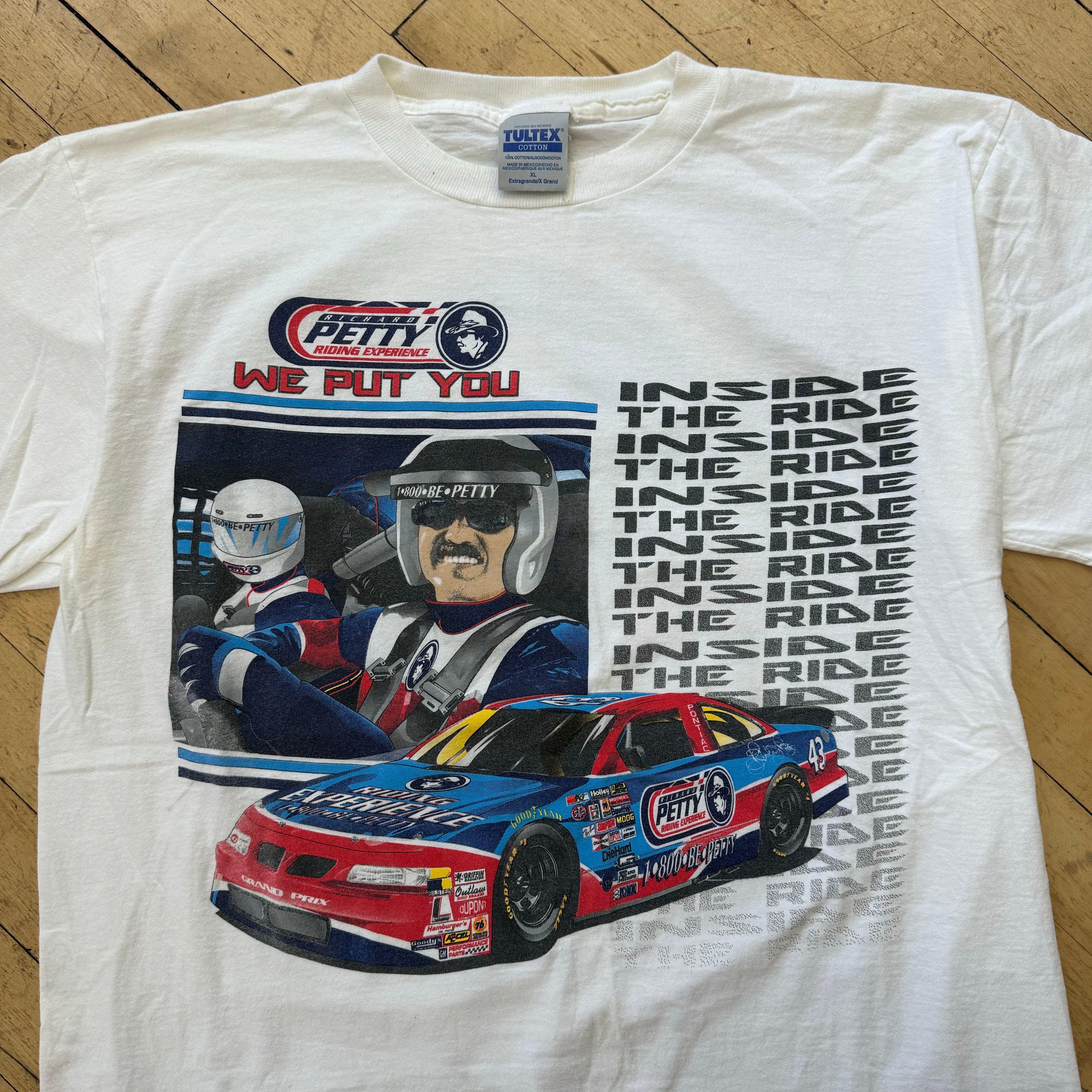 Vintage Richard Petty Nascar T-shirt Sz L