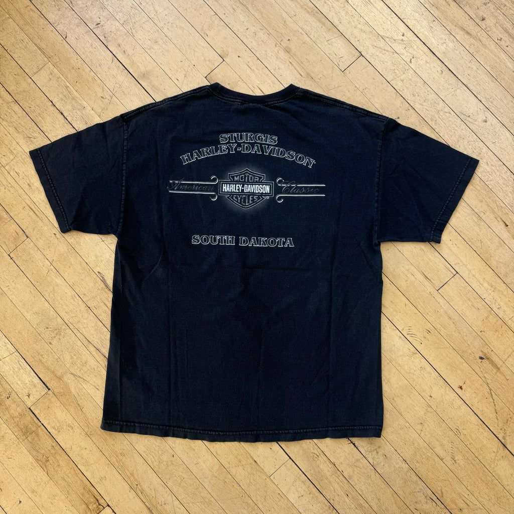 Harley Davidson Motorcycles Sturgis SD T-shirt Sz L