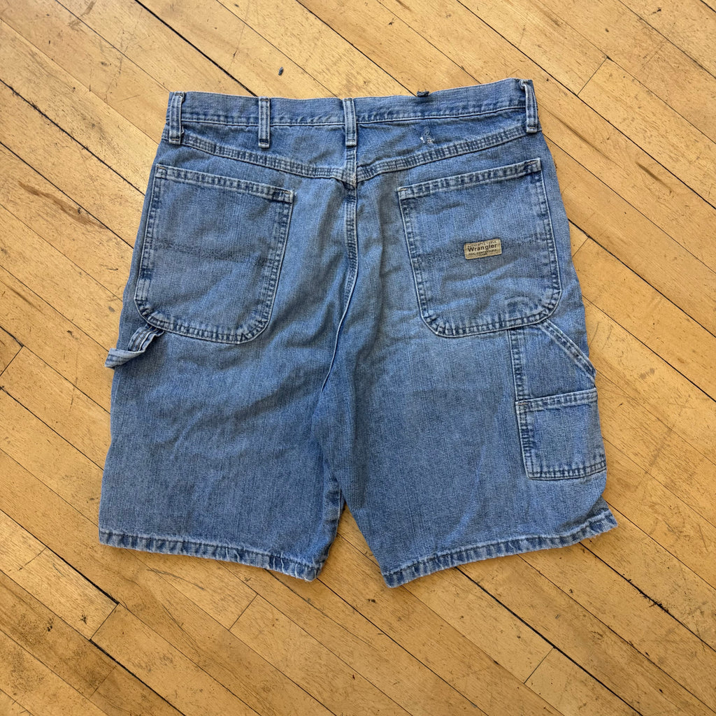 Vintage Wrangler Carpenter Jean Shorts Sz 34
