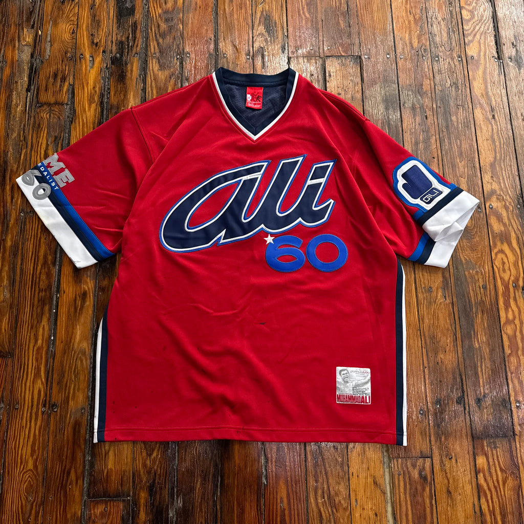 Y2K Platinum Fubu Ali Jersey Sz XXL