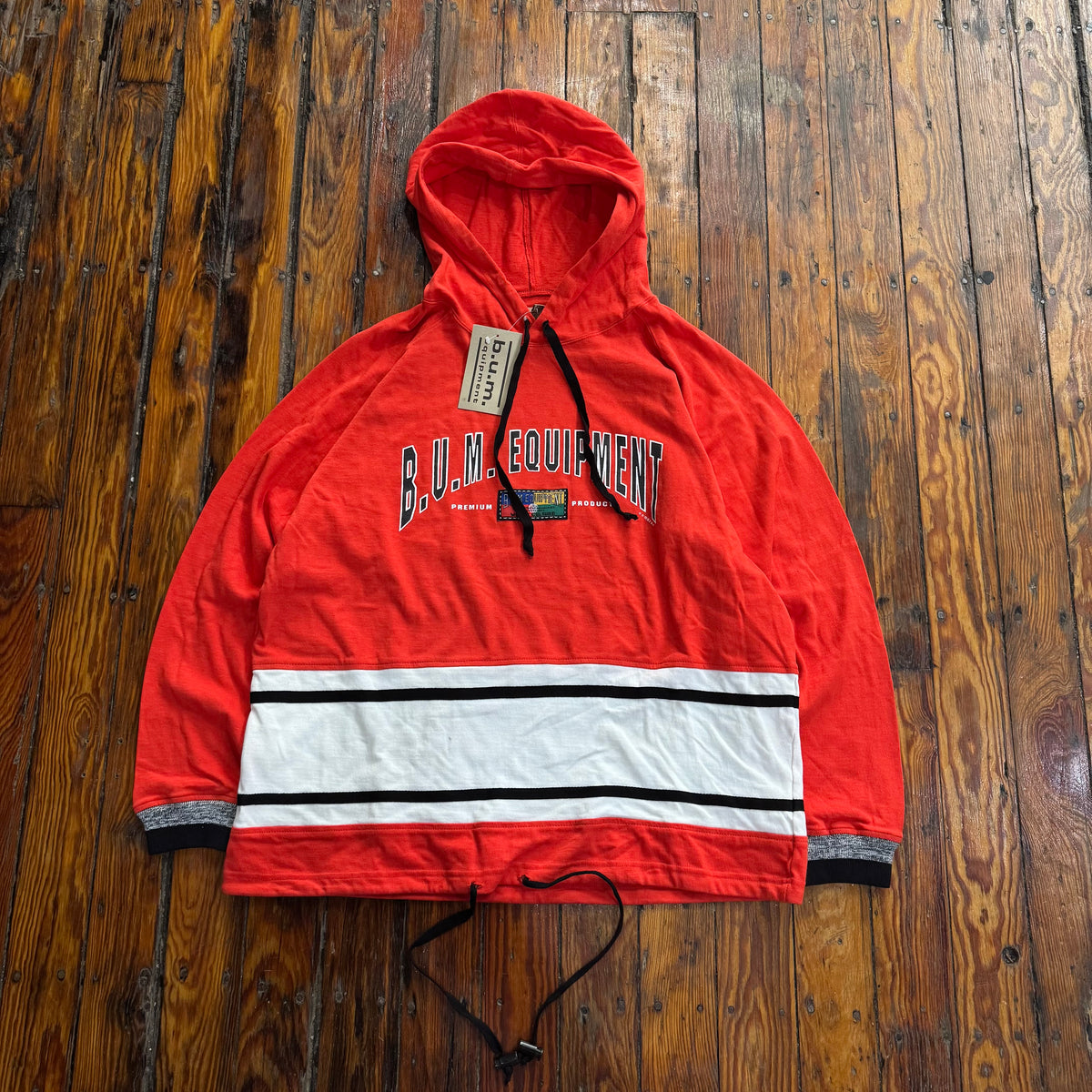 Vintage Bum Equipment Hoodie Sz L (New)