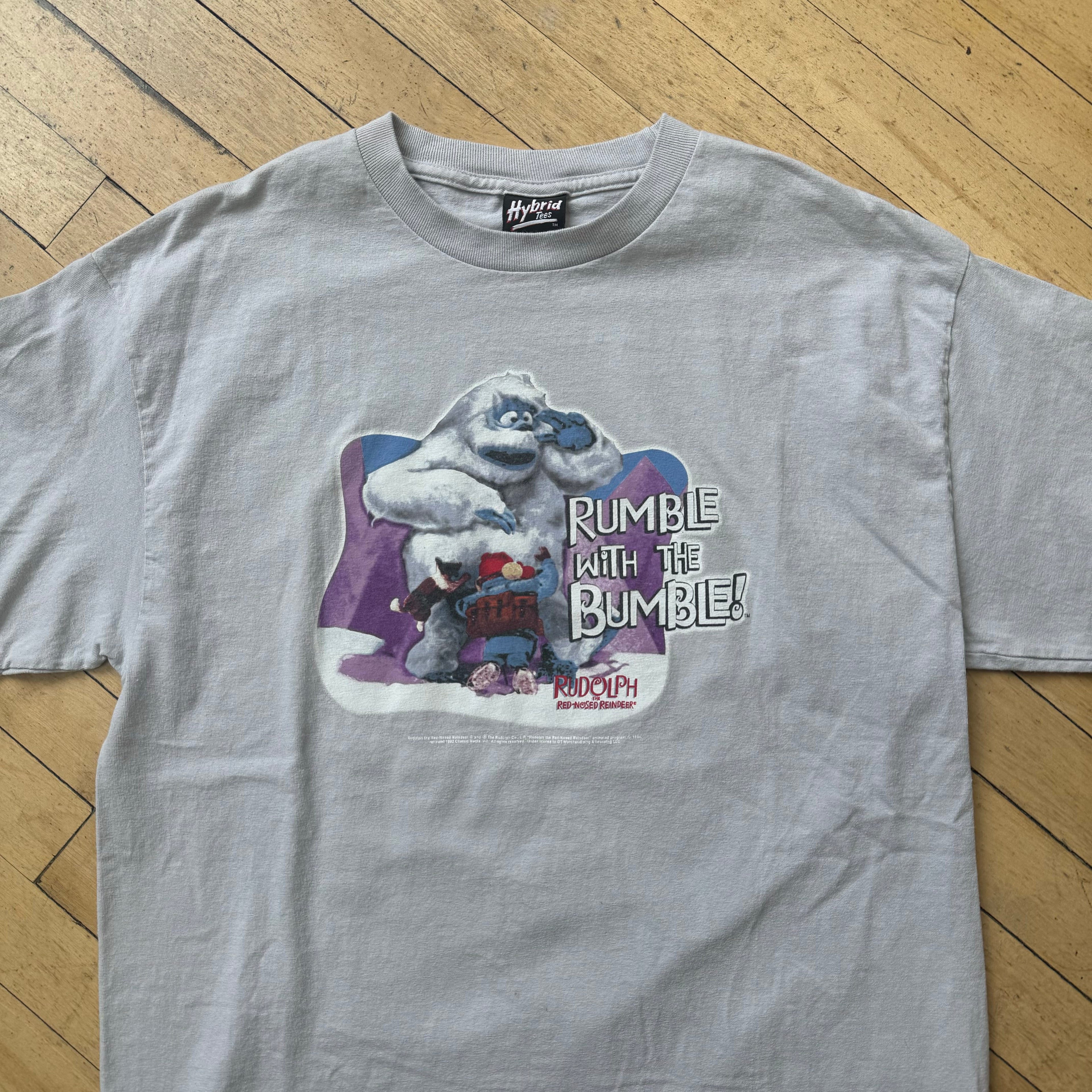 Vintage Rumble With the Bumble Rudolph T-shirt Sz M