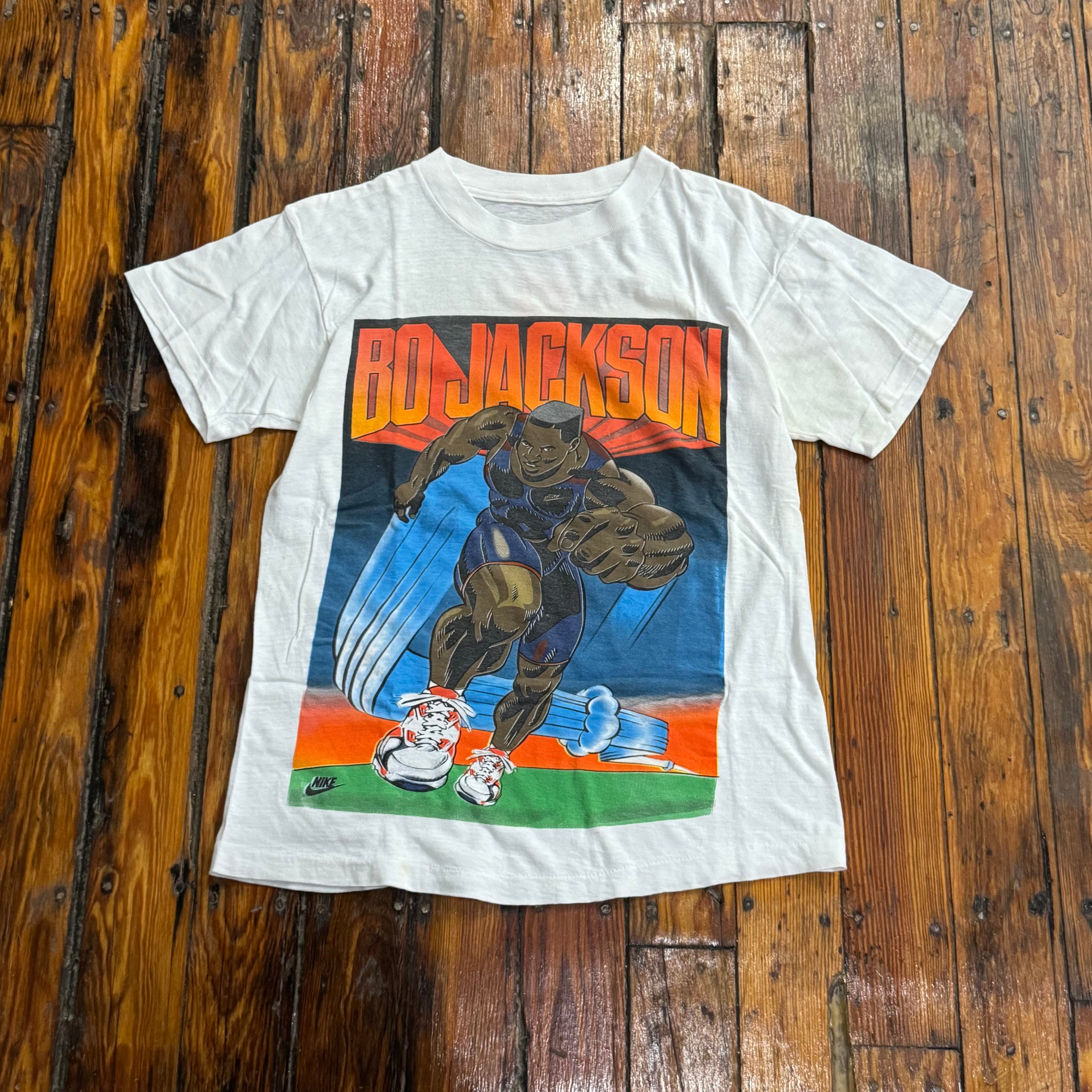 Vintage Nike Bo Jackson Just Do It T-shirt Sz S