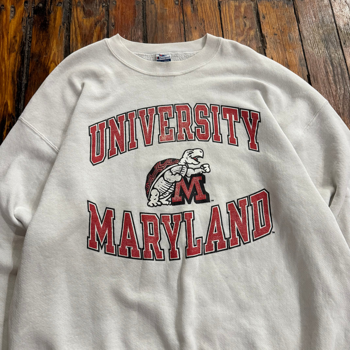 Vintage Maryland University Crewneck Sz XXL
