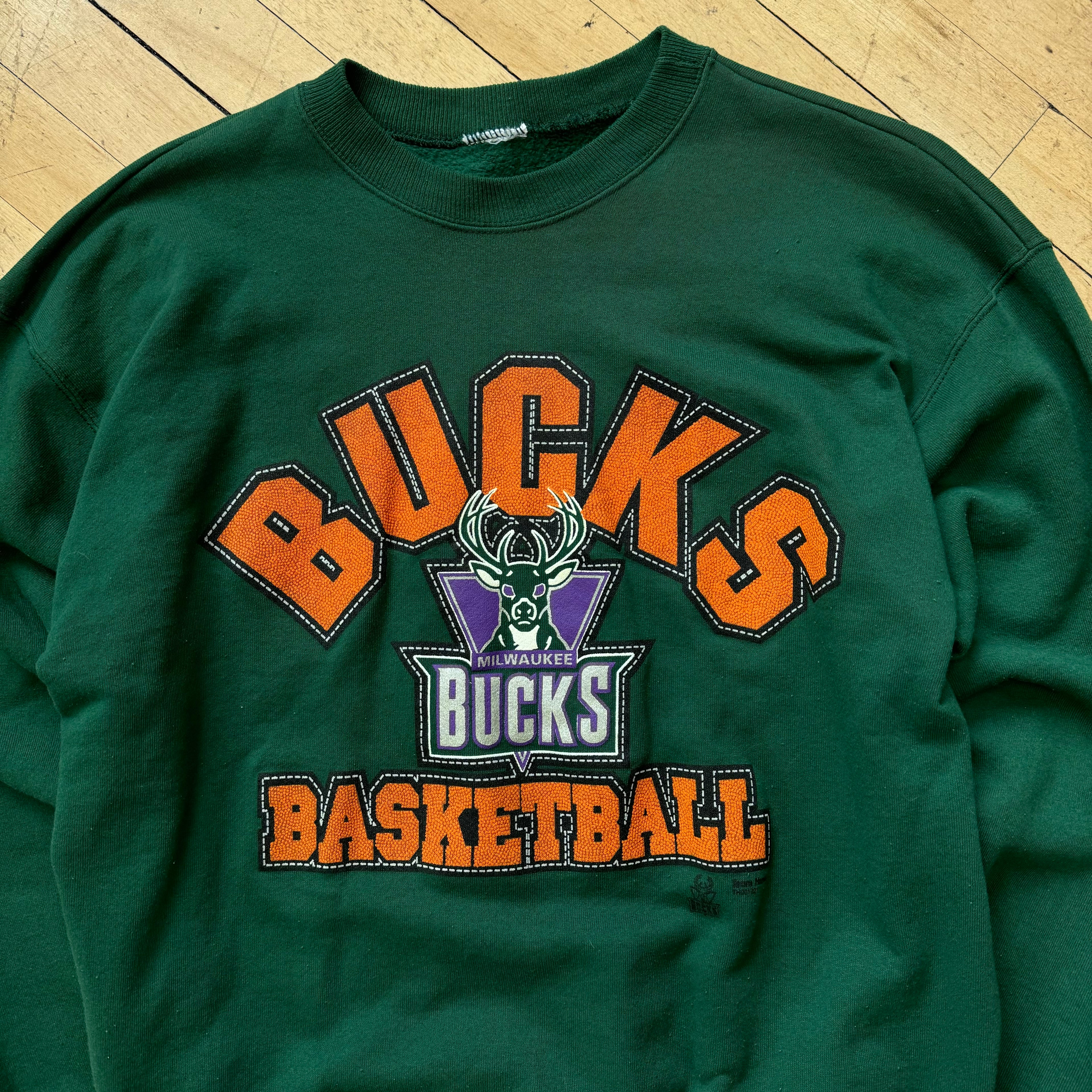 Vintage Milwaukee Bucks Crewneck Sz M