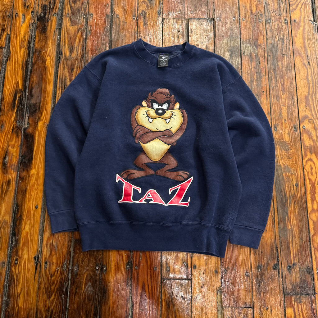 Vintage Warner bros Taz Crewneck Sz L