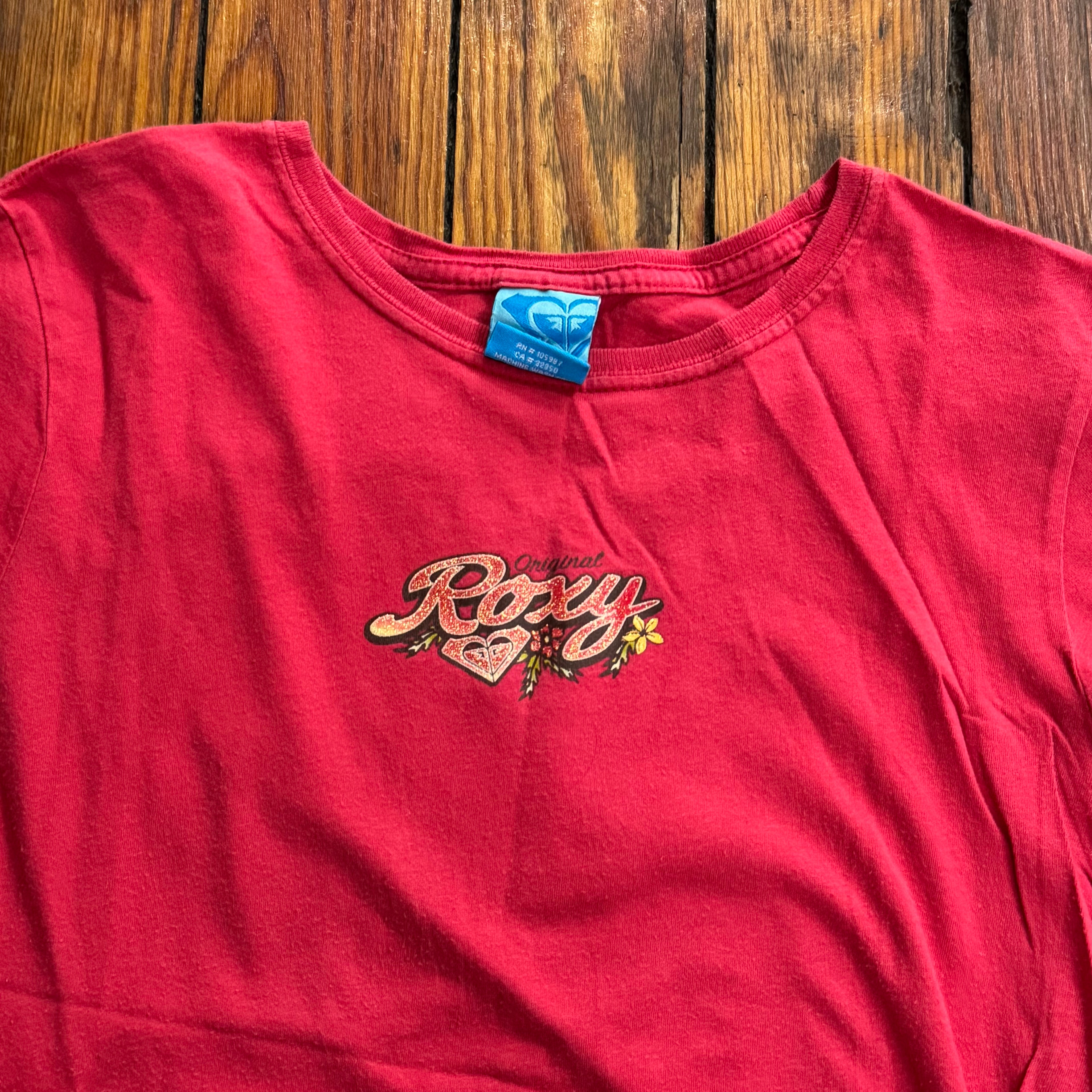 Y2K Roxy T-shirt Sz M