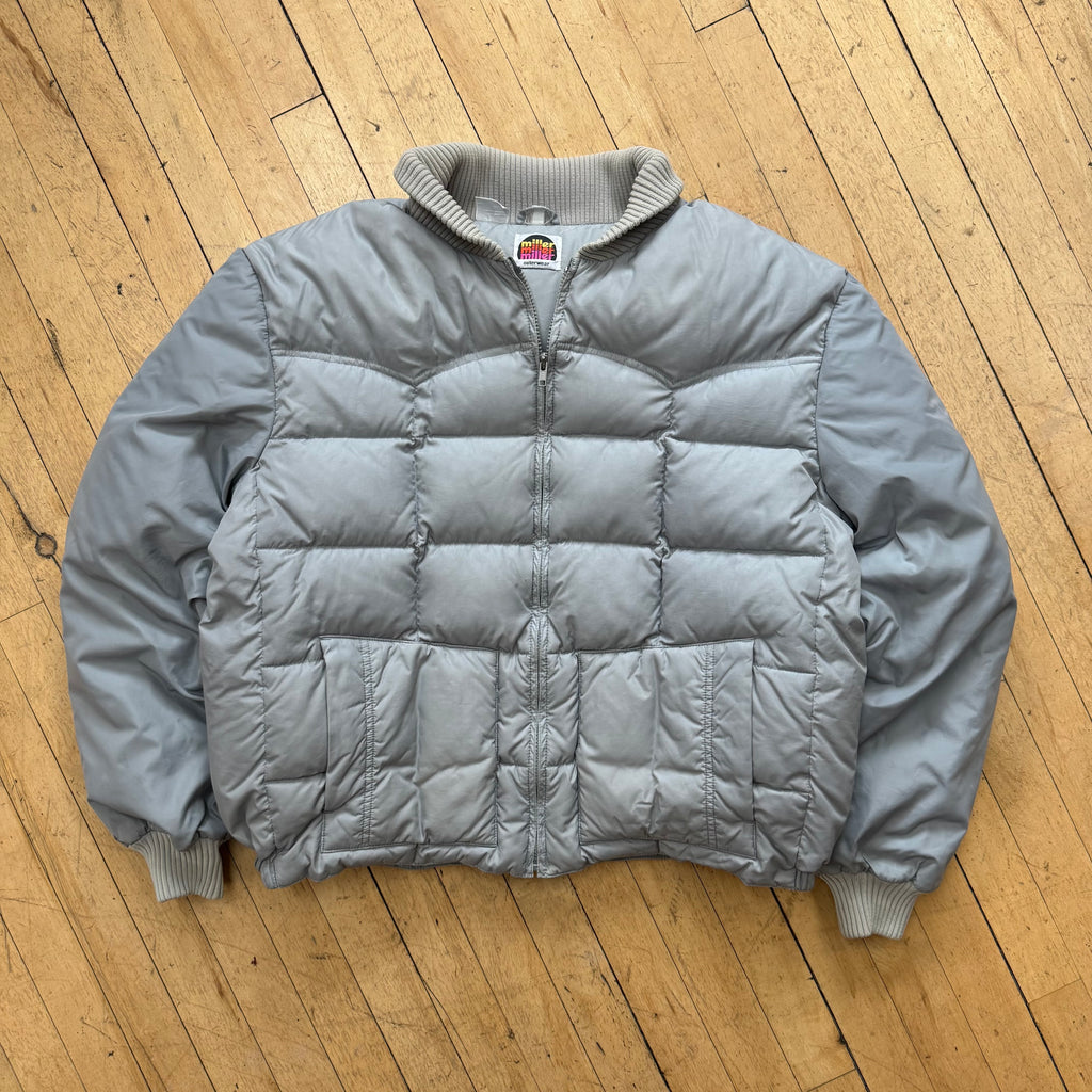 Vintage Miller Outwear Down Puffer Jacket Sz L