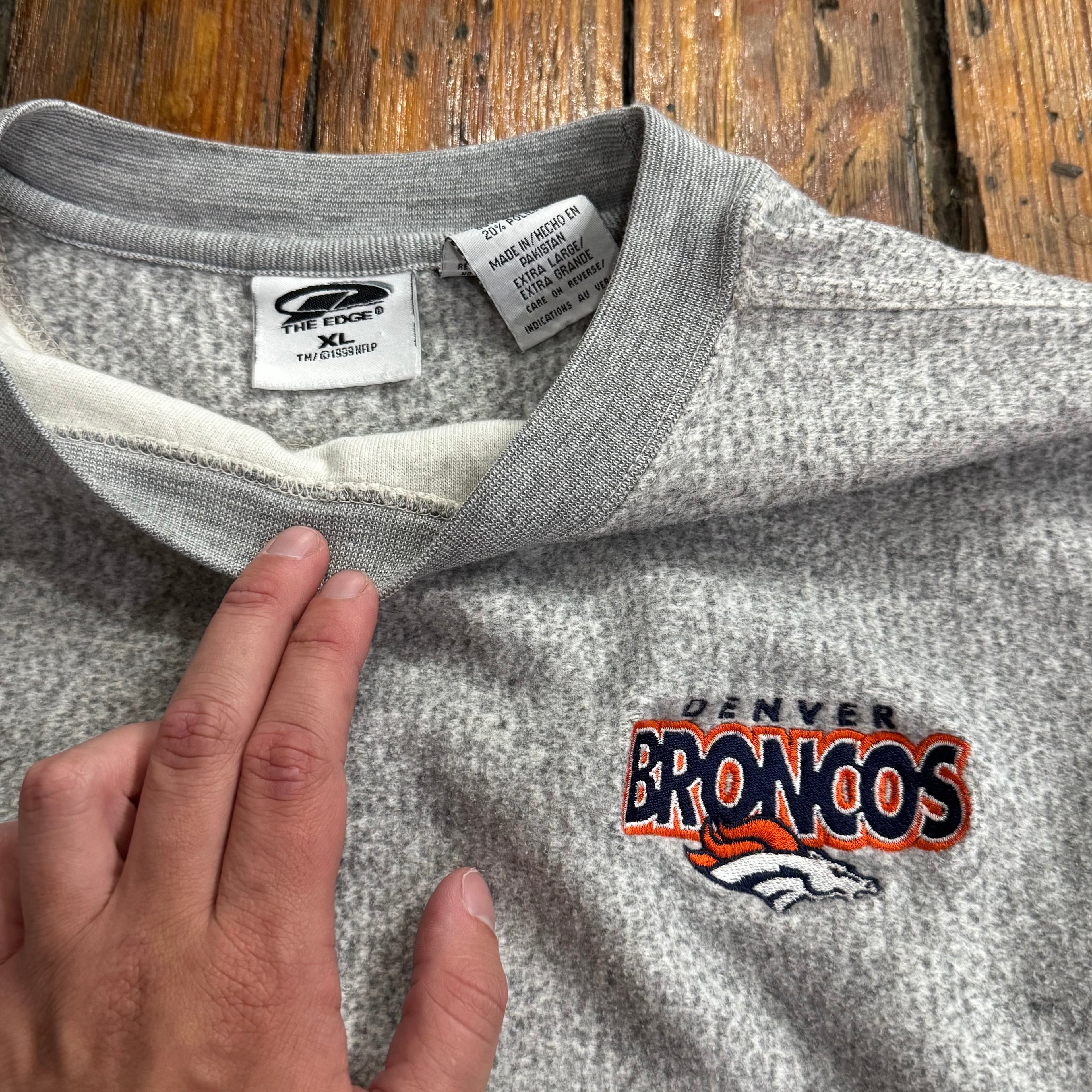 Vintage Denver Broncos CrewNeck Sz M