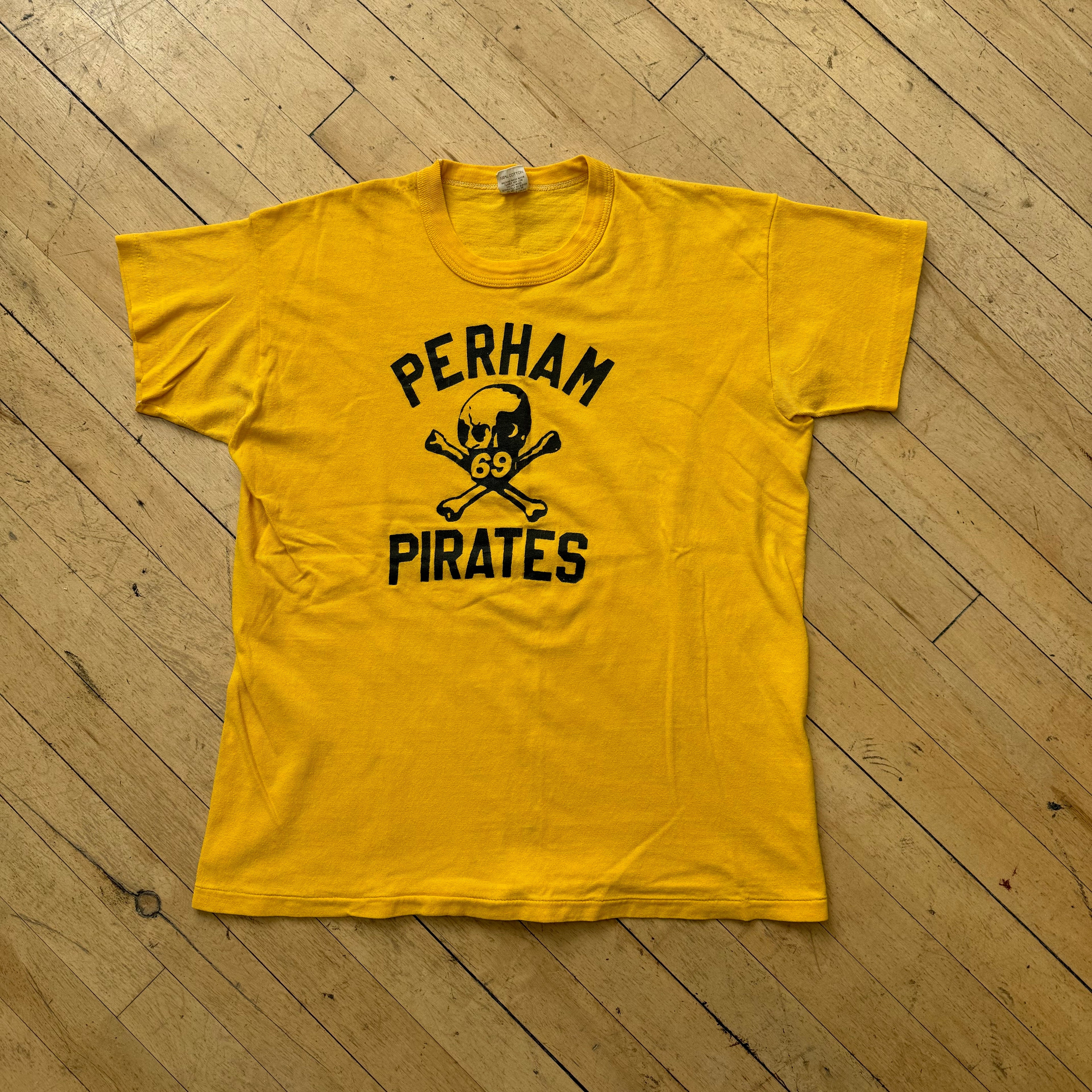 Vintage Pittsburg Perham Pirates T-shirt Sz S