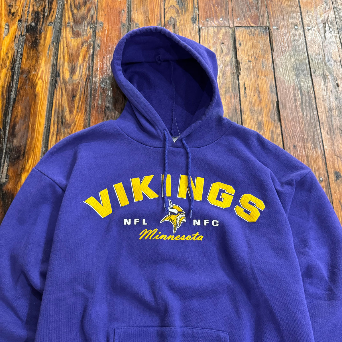 Vintage Minnesota Vikings Hoodie Sz L