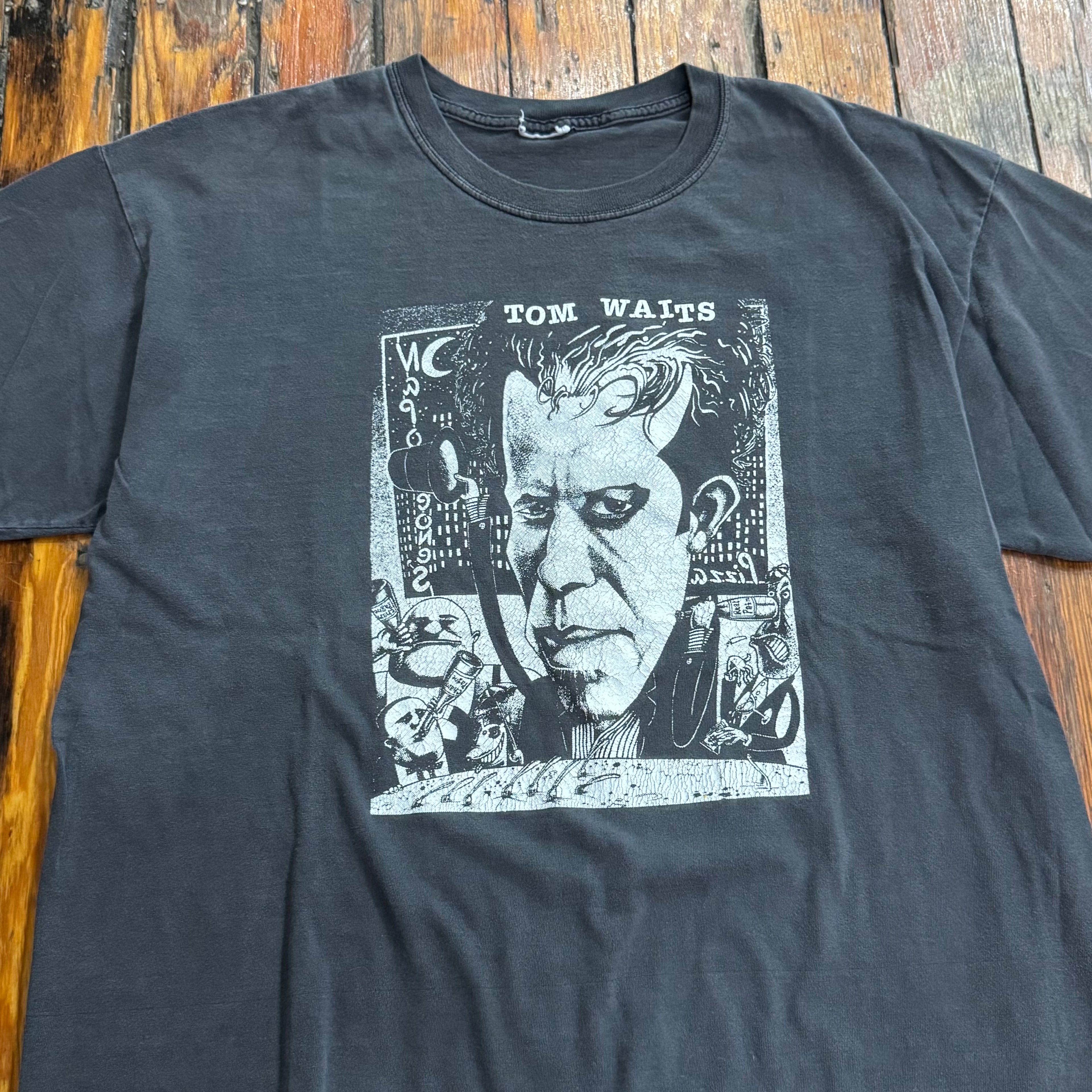 Vintage Tom Waits T-shirt Sz XL