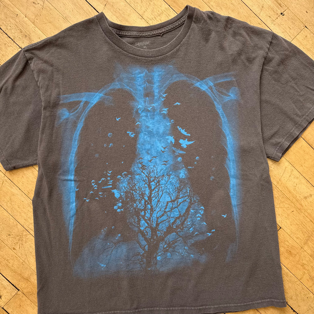 Y2K Hawk Heart T-shirt Sz M