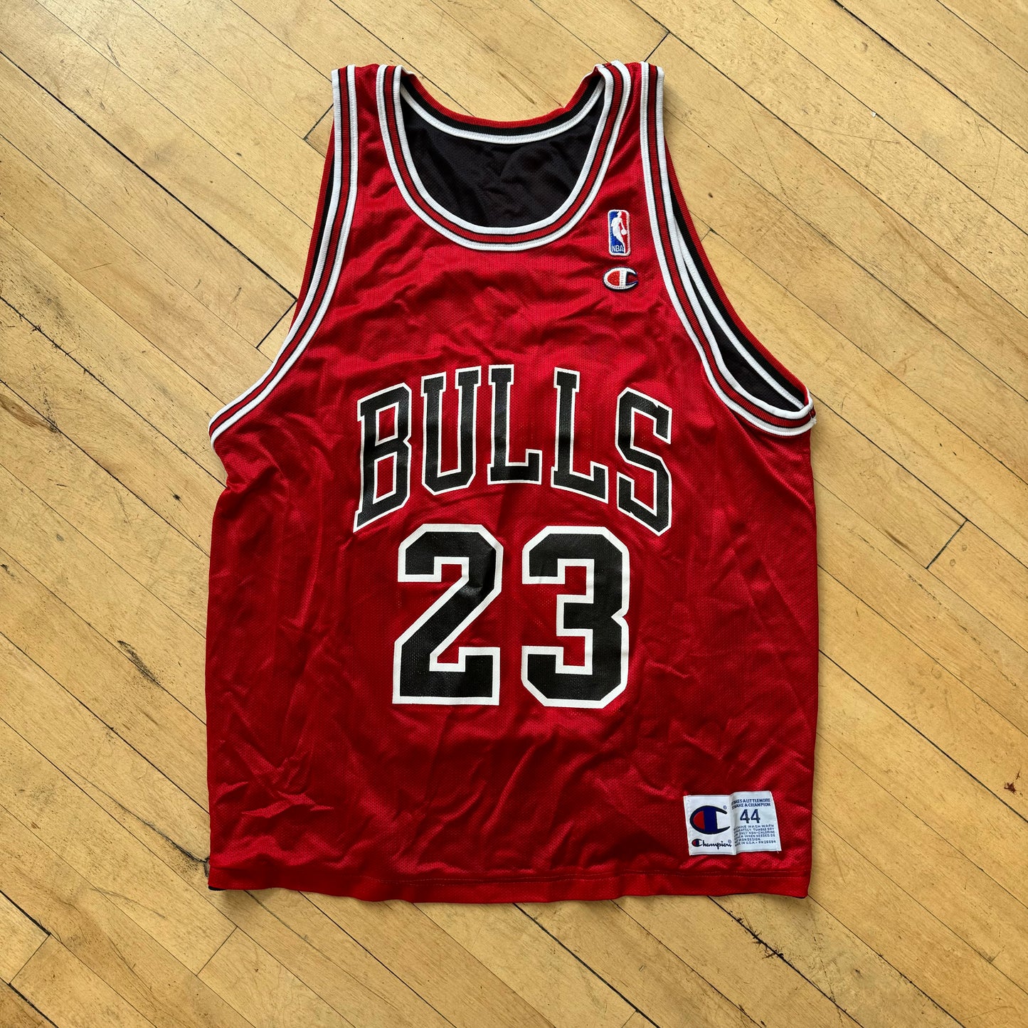 Vintage Micheal Jordan Champion Reversible Jersey Sz M