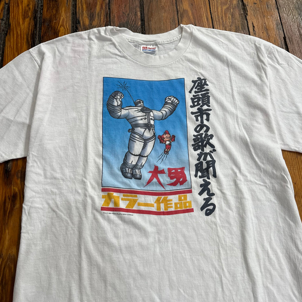 Vintage Tetsujin 28 Anime T-shirt Sz XL