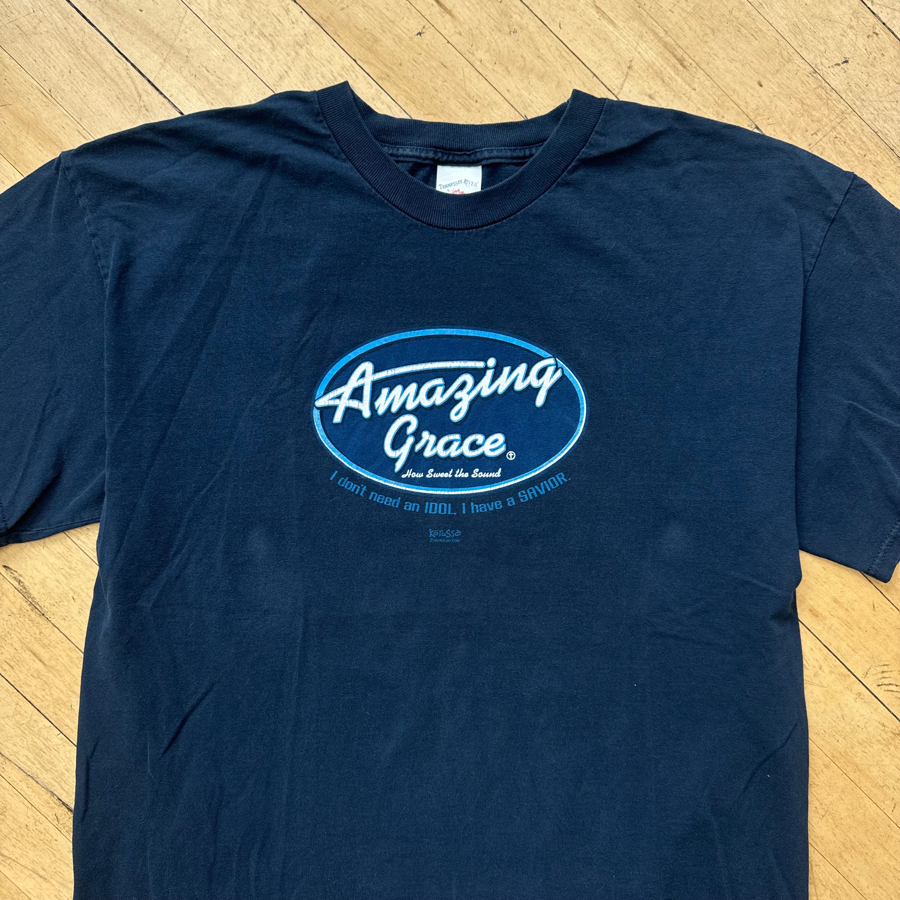 Vintage Amazing Grace American Idol T-shirt Sz XL