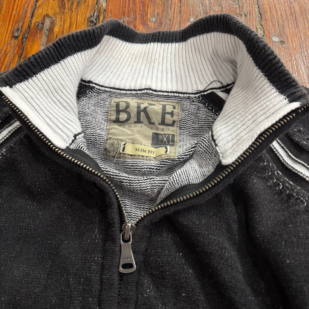 Y2K BKE Sweater Zip-up Sz XL