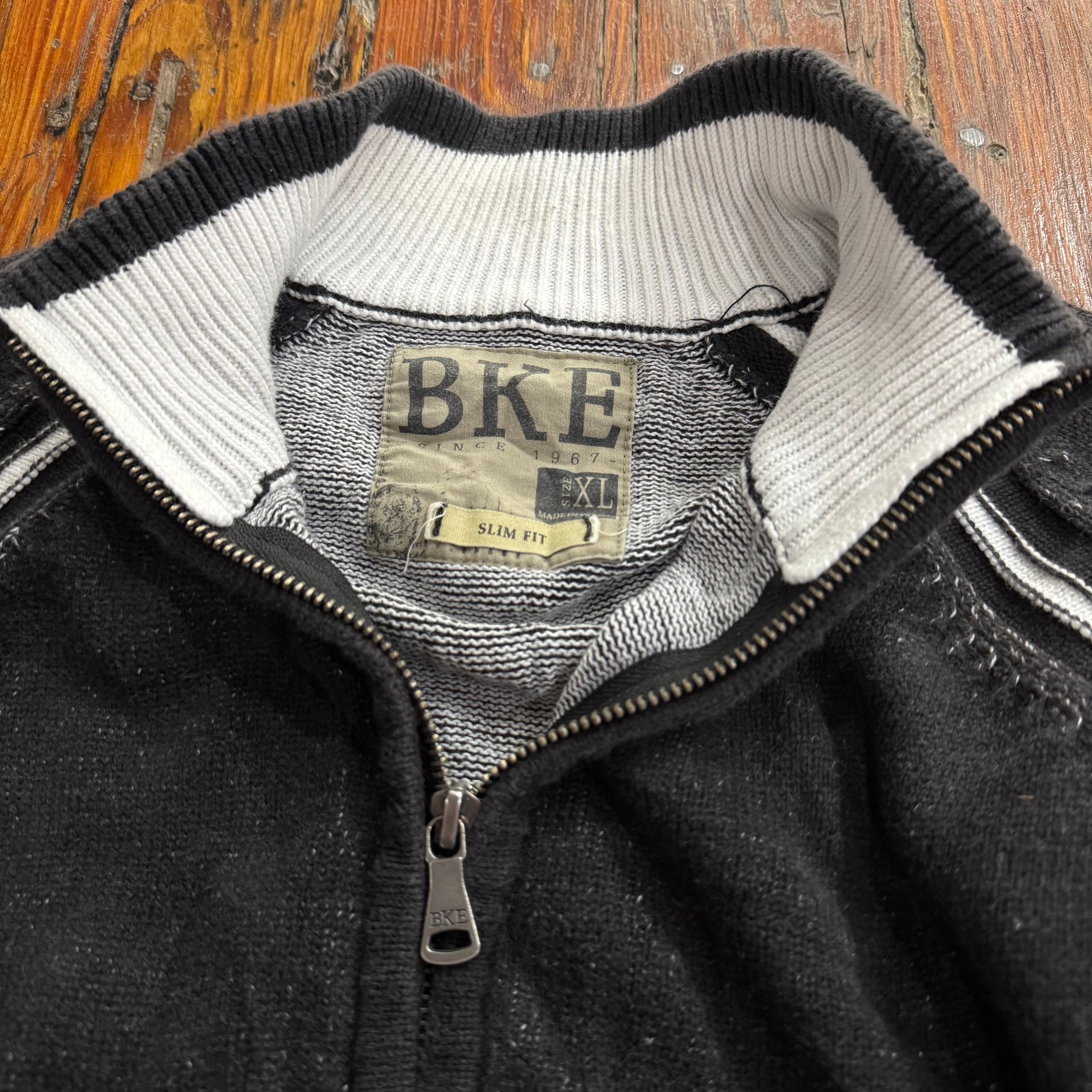 Y2K BKE Sweater Zip-up Sz XL