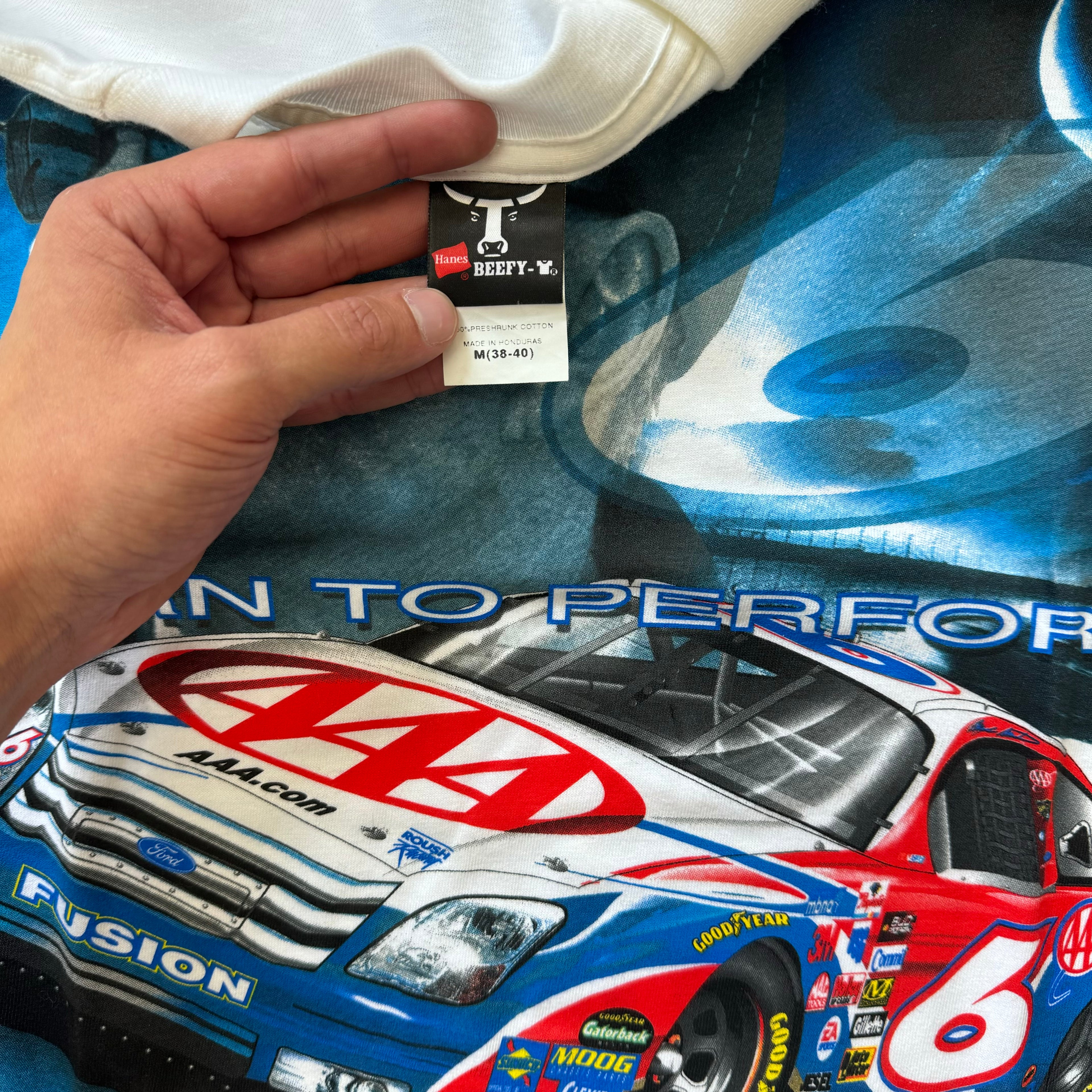 Vintage Mark Martin Nascar T-shirt Sz M