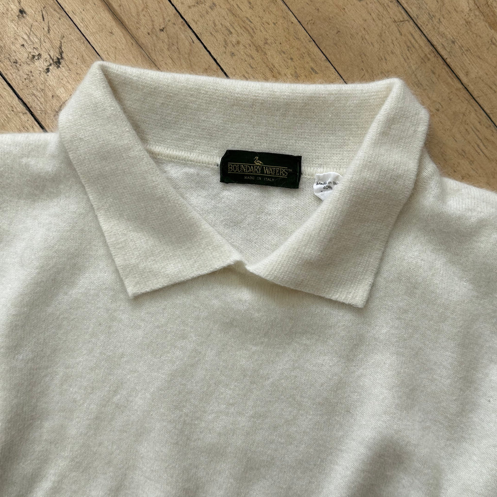 Vintage Wool Boundary Waters Sweater Sz L