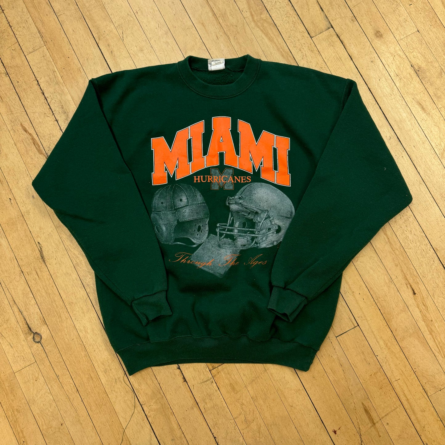 Vintage Miami Hurricanes CrewNeck Sz L