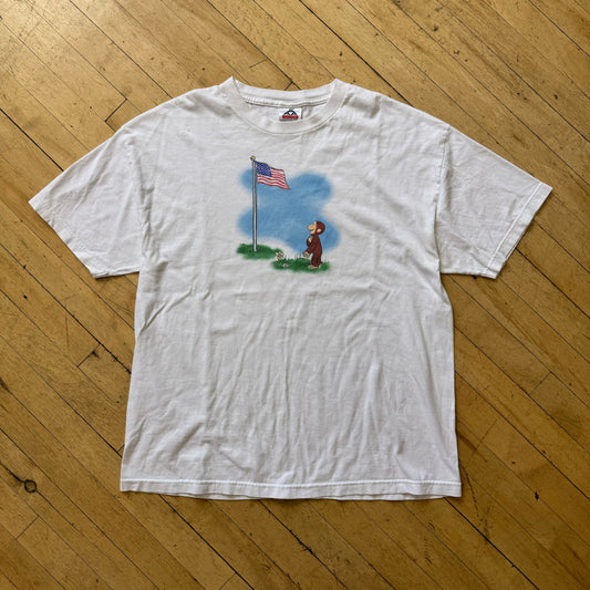 Vintage Curious George T-shirt Sz XL