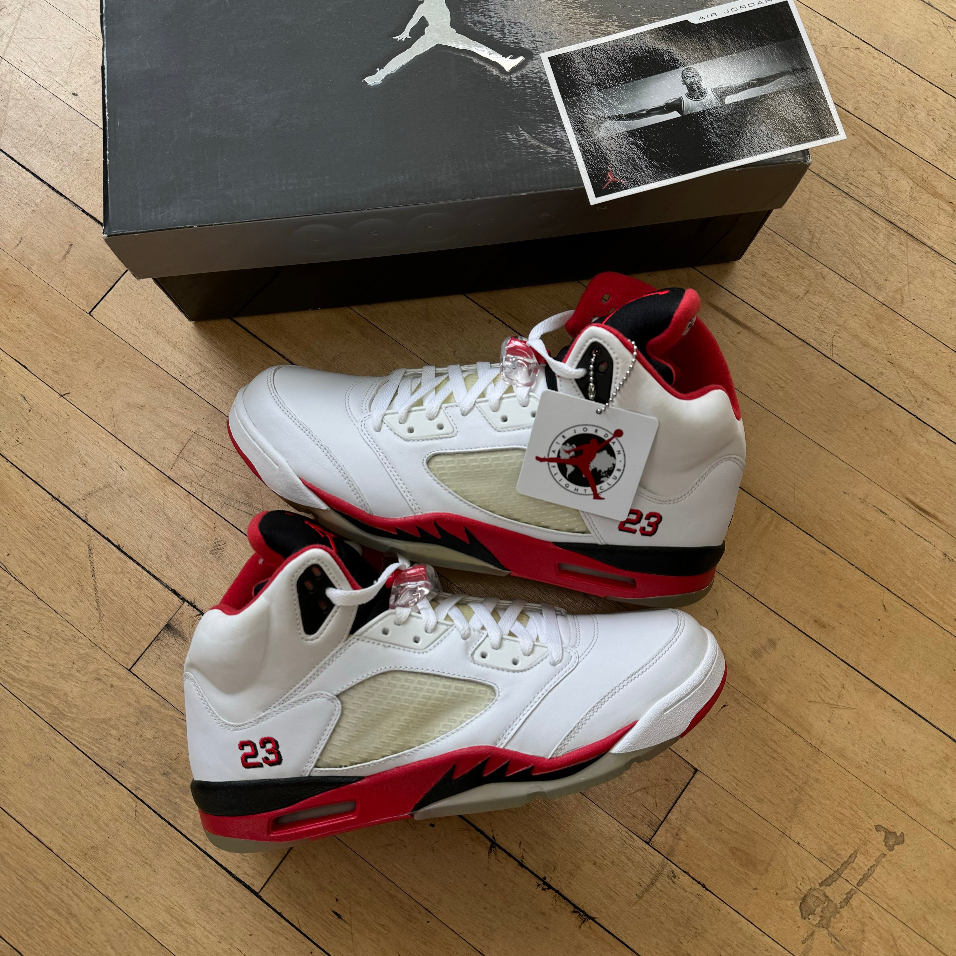 Jordan 5 Retro Fire Red Sz 13.5 (DS)